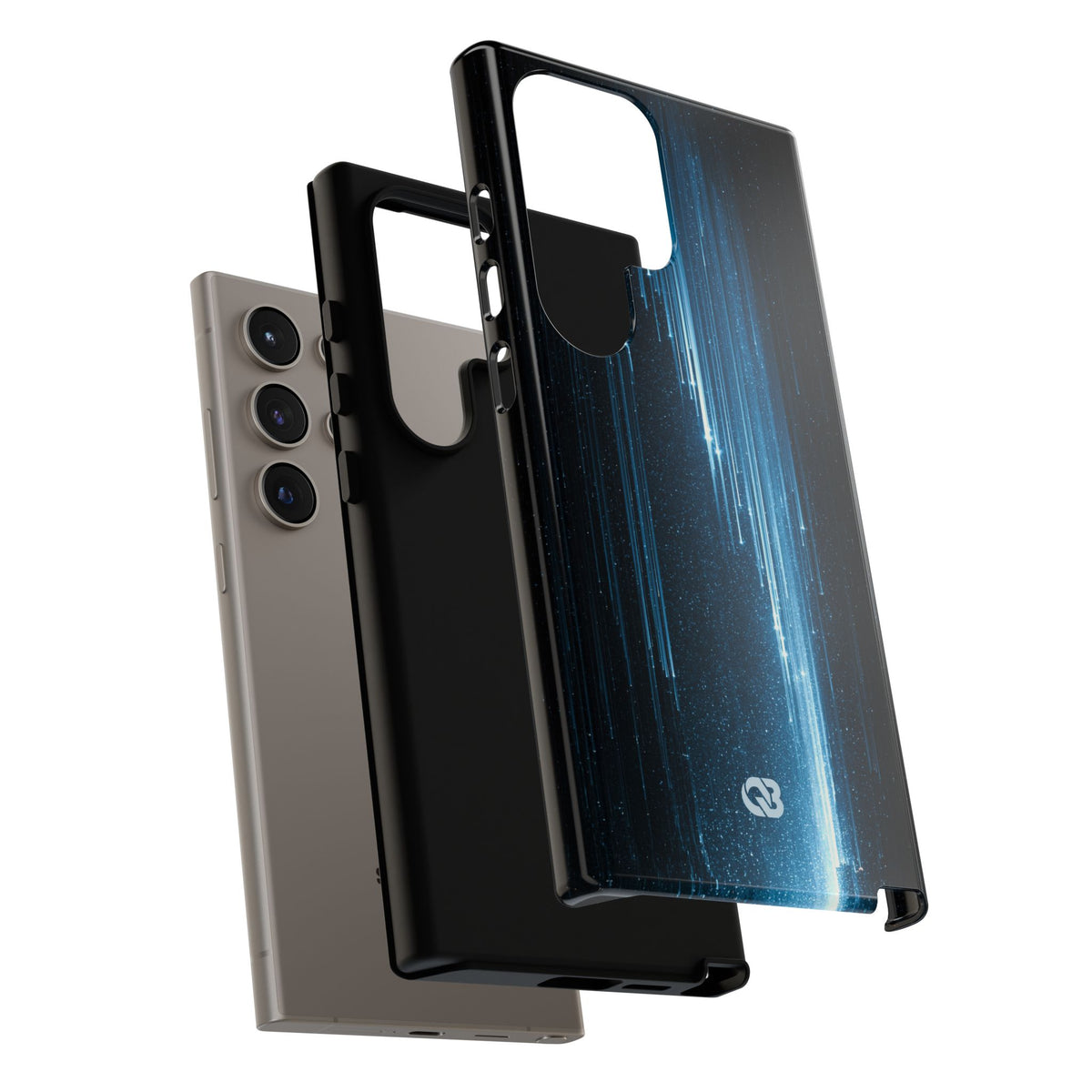 Nocturnal Cascade · Tough Phone Case for Samsung · Black