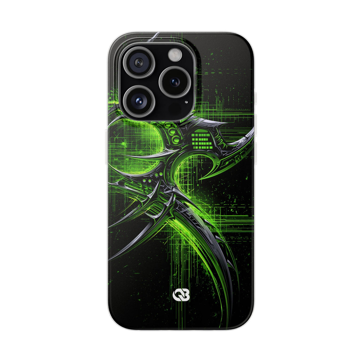 Cyber Sigil Grid · Lite Phone Case for iPhone · Green