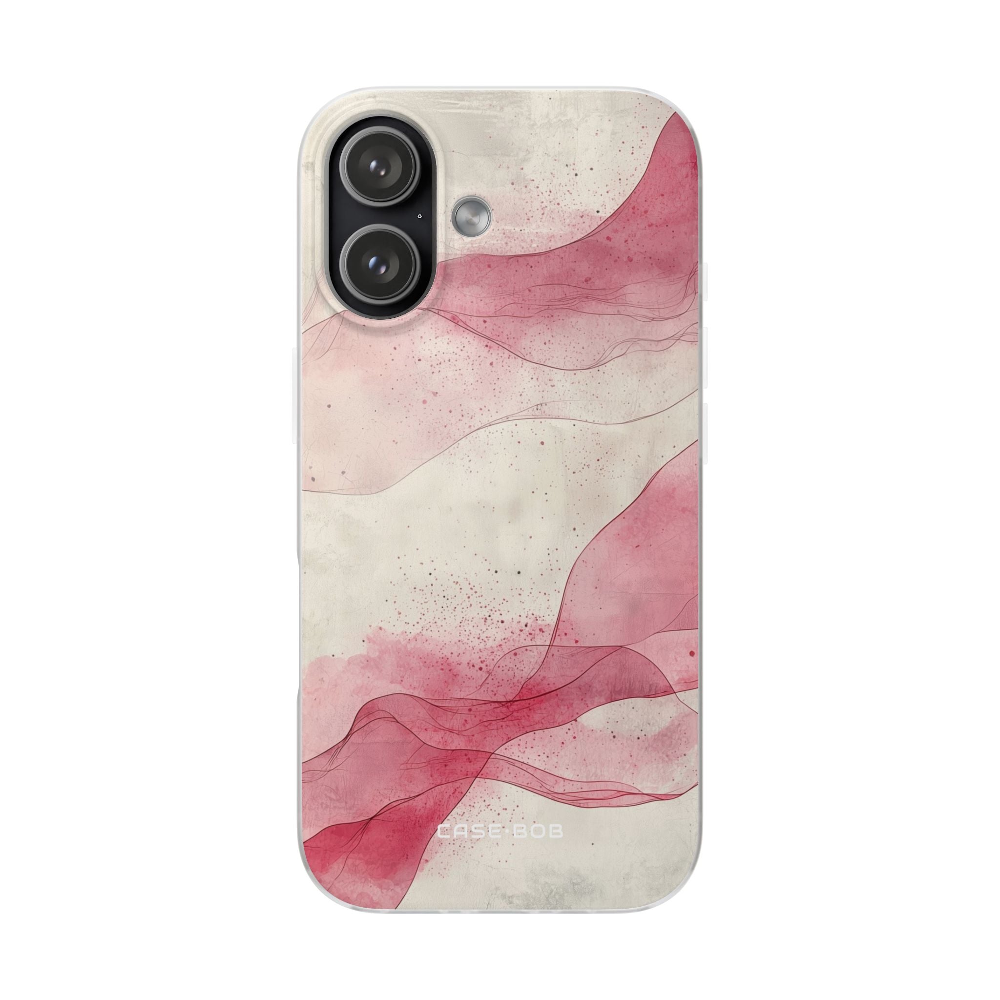 Crimson Waves iPhone 17 Case - Soft - CASE•BOB