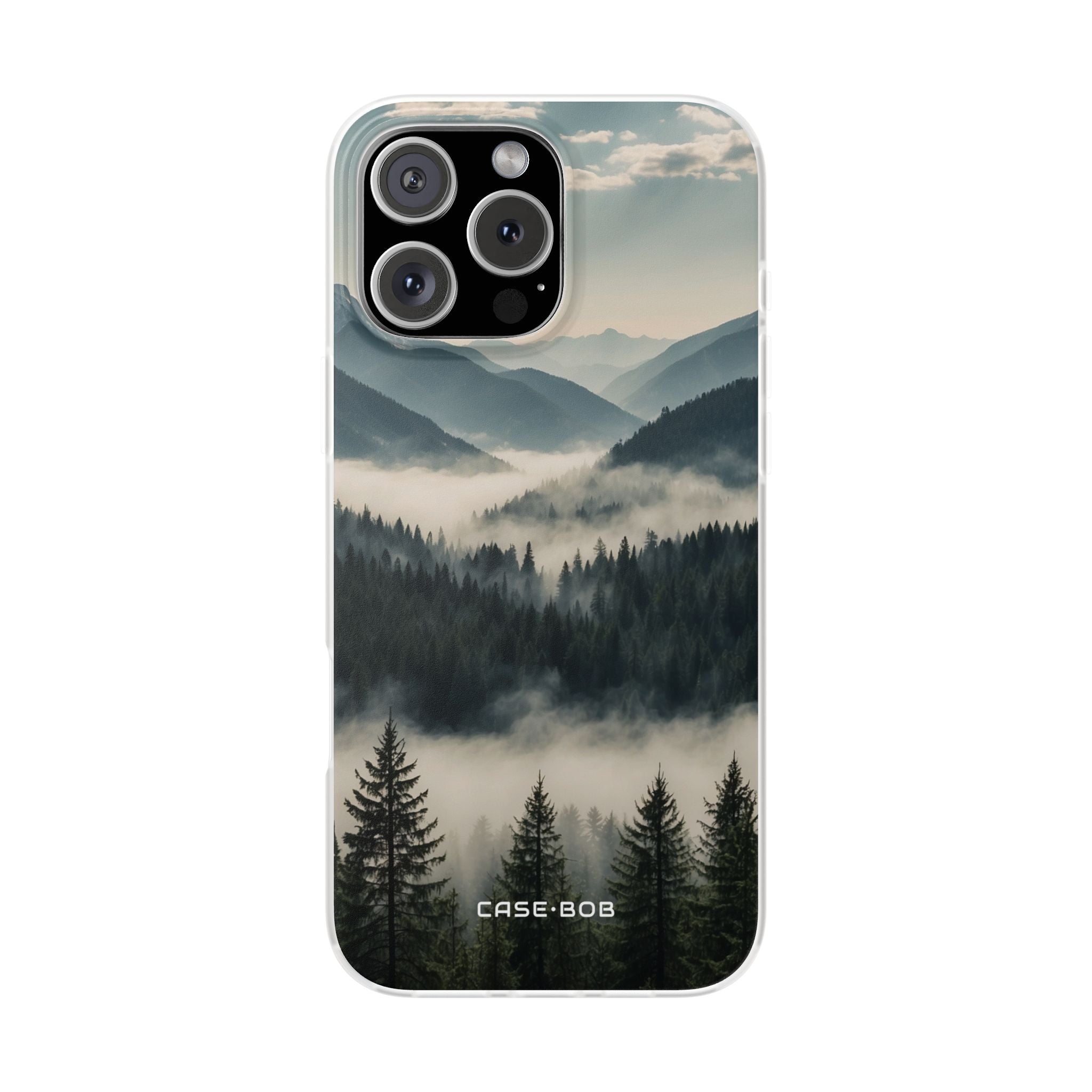 Evergreen Mist iPhone 16 Pro Max -pehmeä suojakotelo