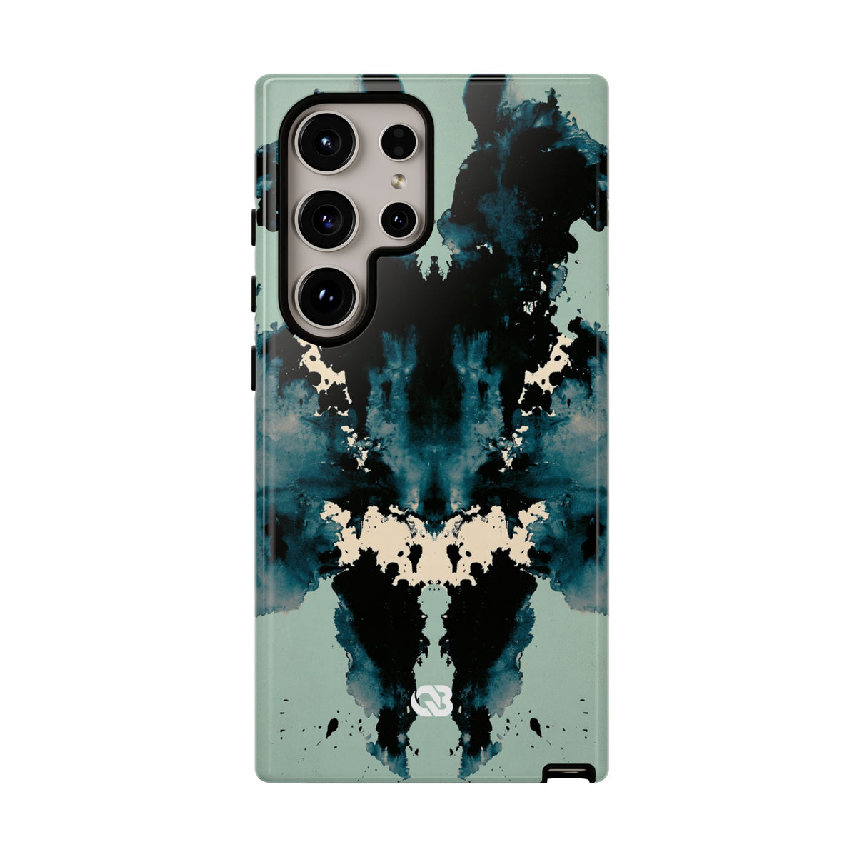 Rorschach Ink Void · Tough Phone Case for Samsung · Black
