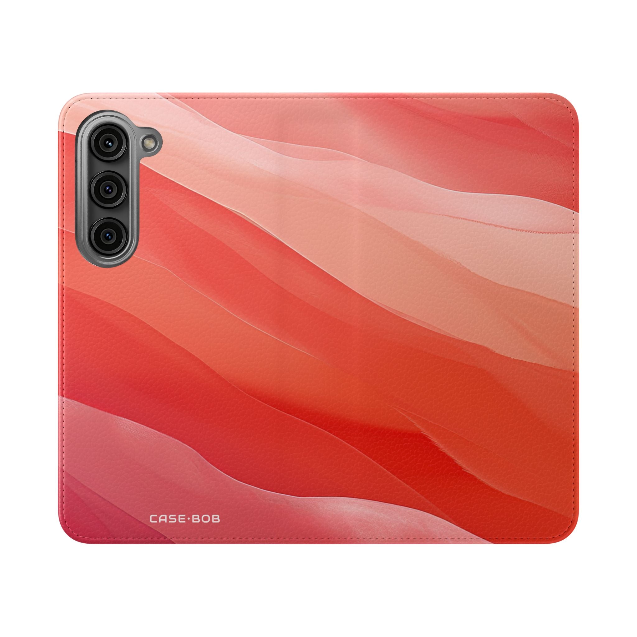 Wavy Coral Bands - Samsung S23 Case - Wallet