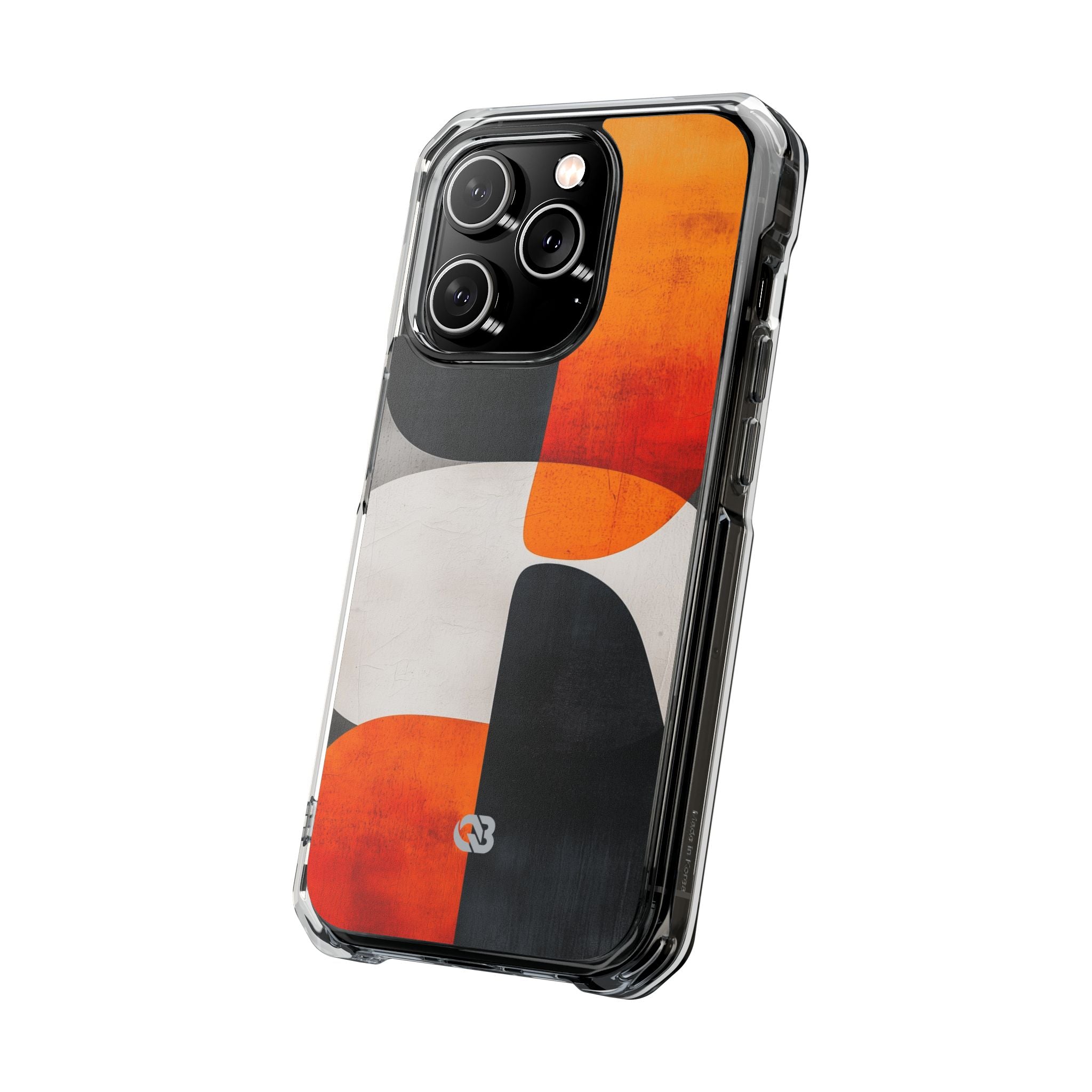 Burnt Amber Flow · Impact Handyhülle für iPhone · Magsafe