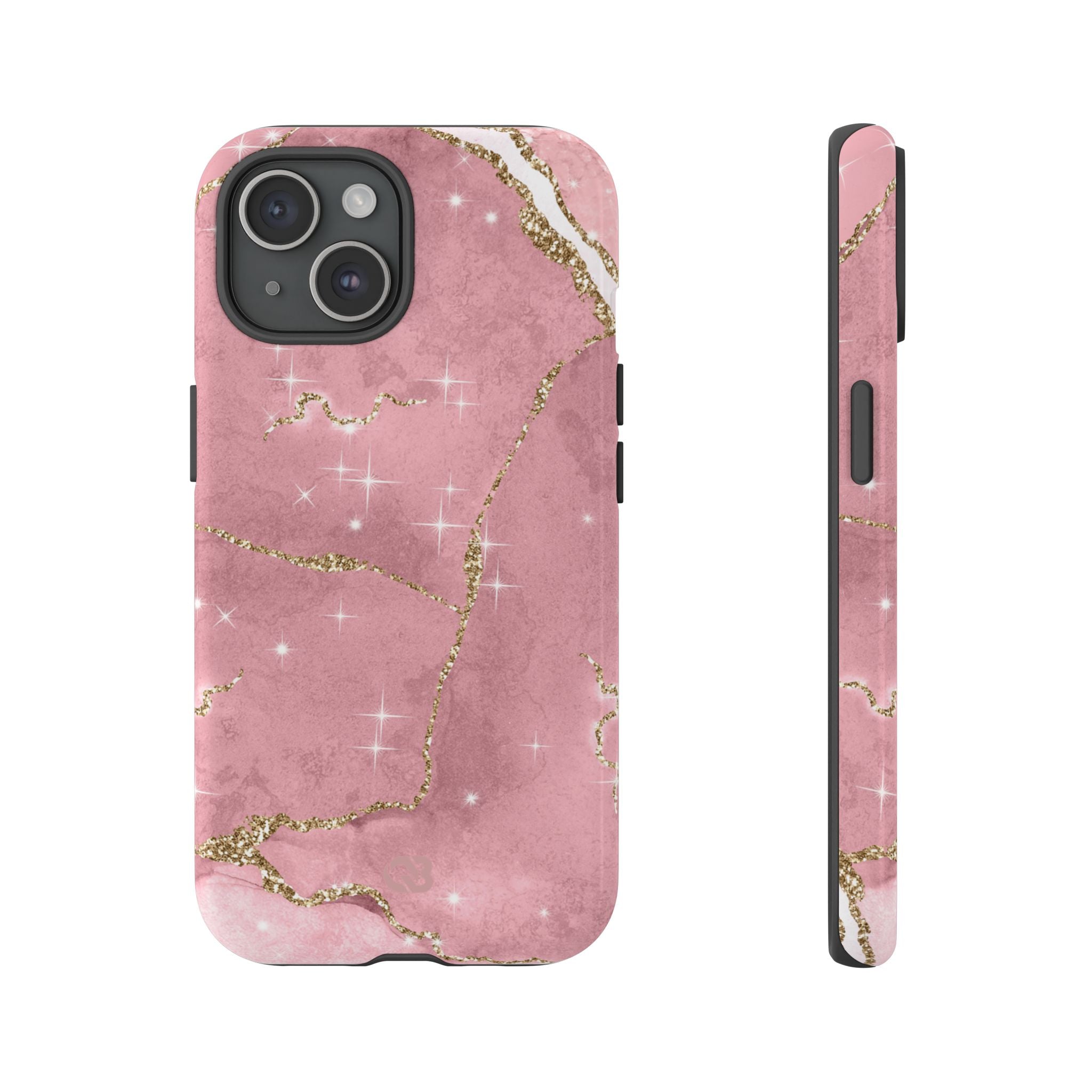 Rose Sparkle Marble · Tough Phone Case for iPhone