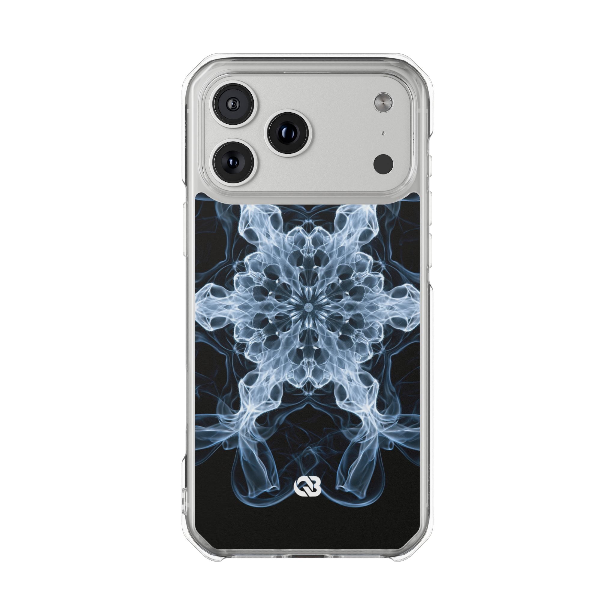 Blue Impact MagSafe Phone Case for iPhone - Glacial Smoke Crown