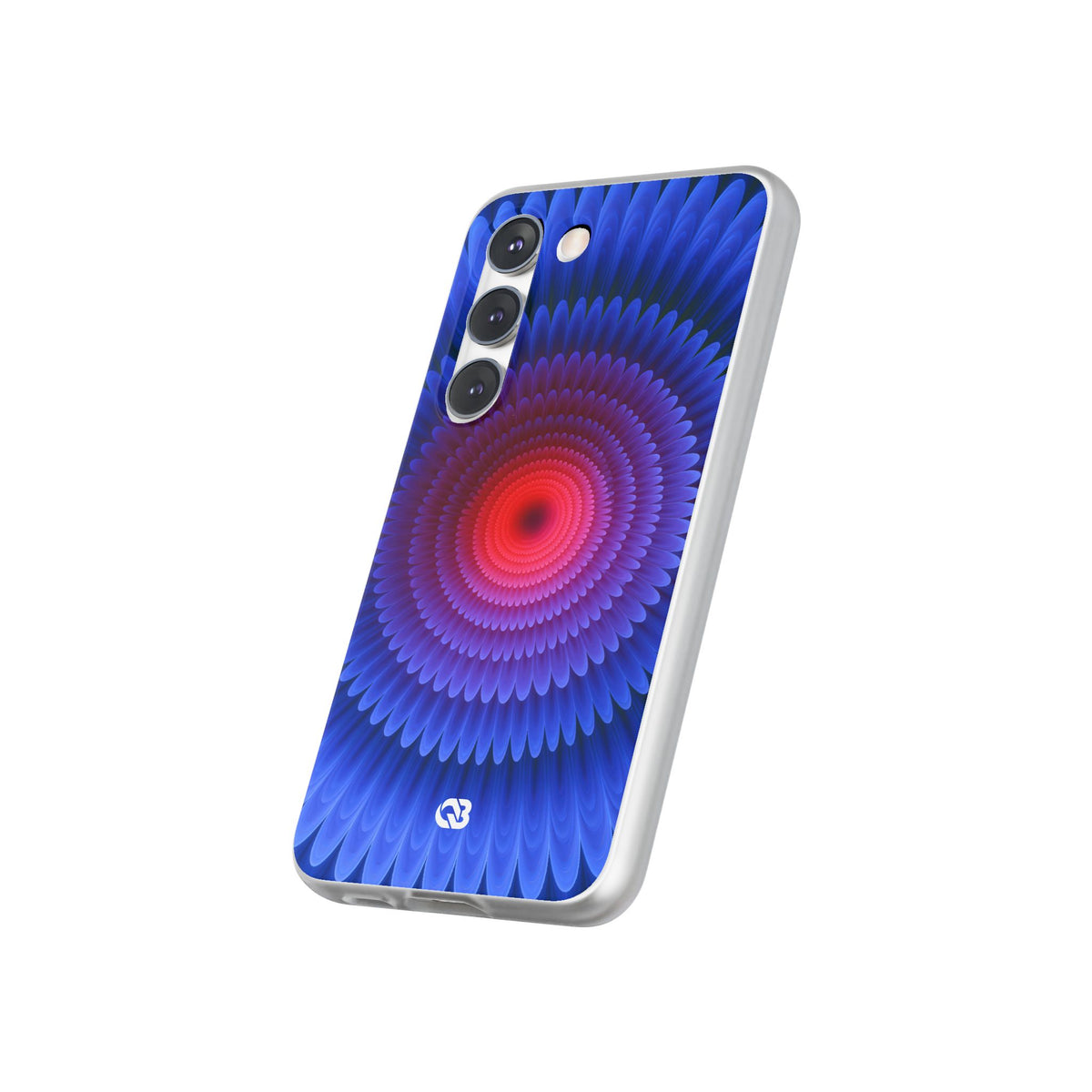 Radial Spectrum Bloom · Lite Phone Case for Samsung · Blue