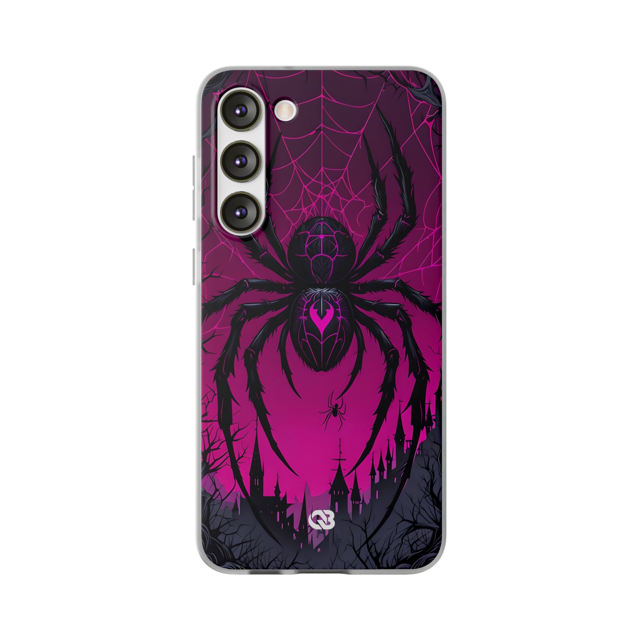 Obsidian Neon Widow · Soft Custodia per Samsung