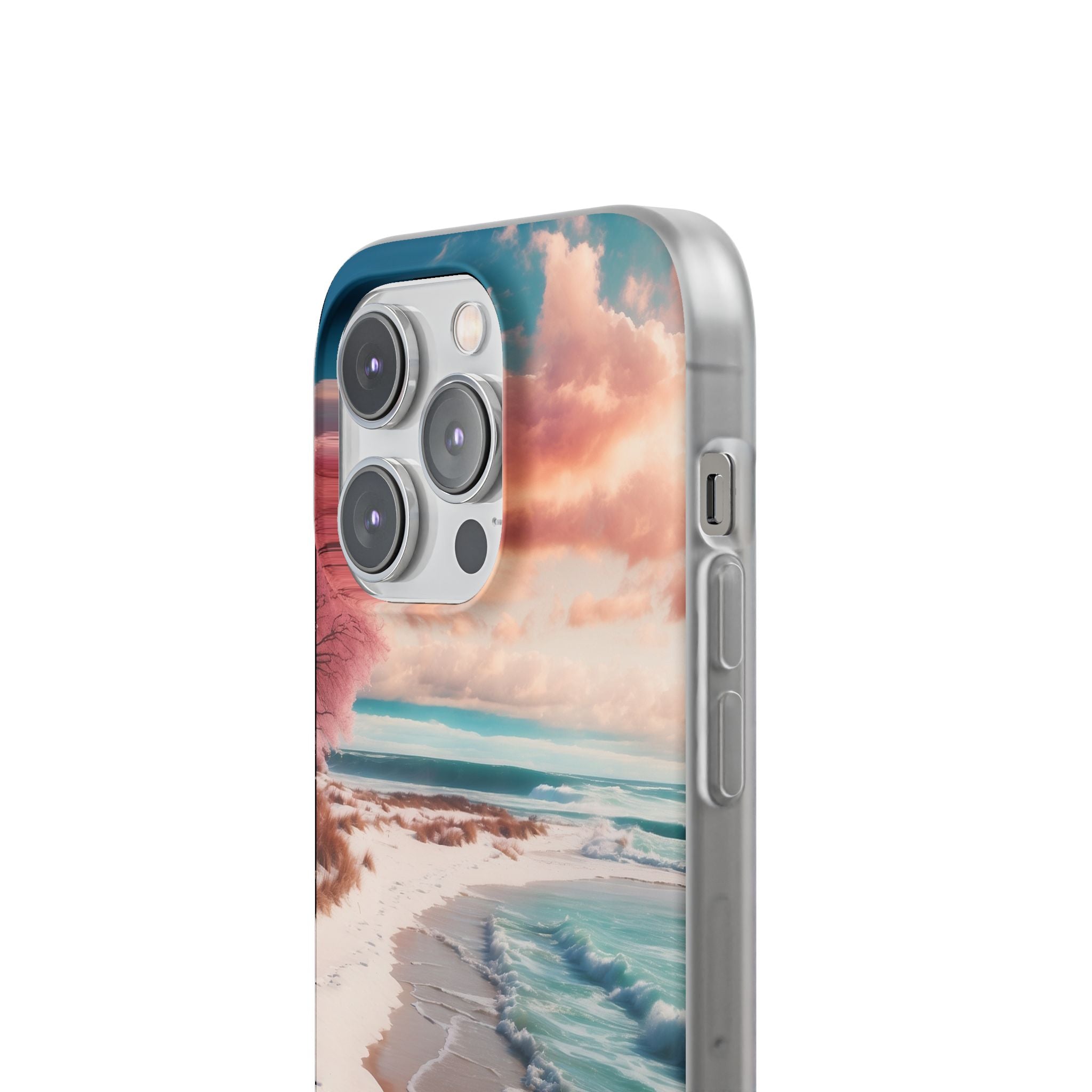 Pink Tree Breeze iPhone 14 Pro Case - Soft