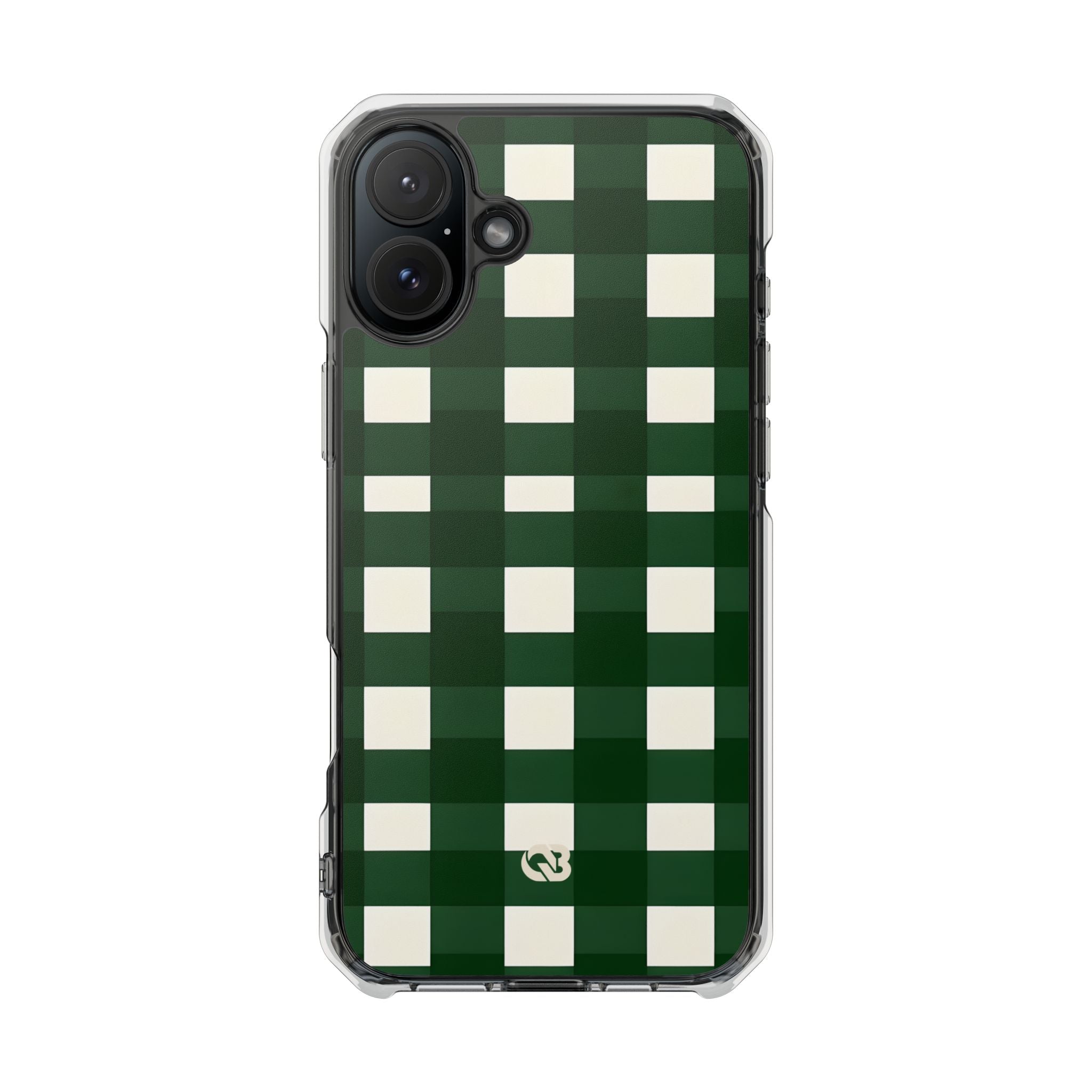 Hunter Green Rutig · Impact Mobilskal för iPhone · Magsafe