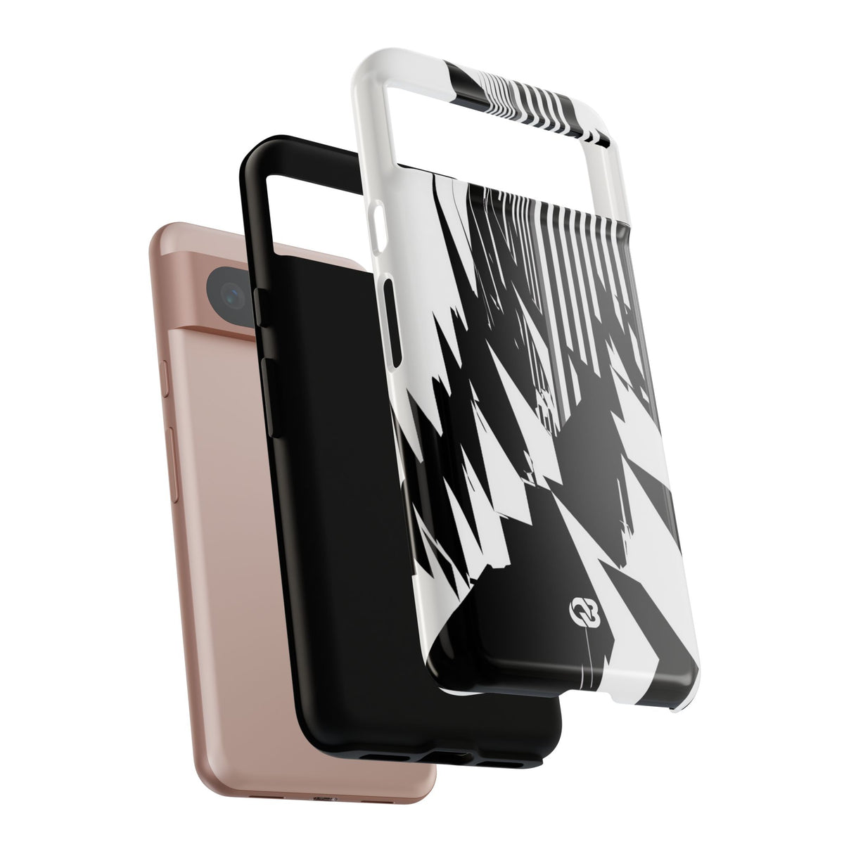 Orbital Spire · Tough Phone Case for Pixel · Black