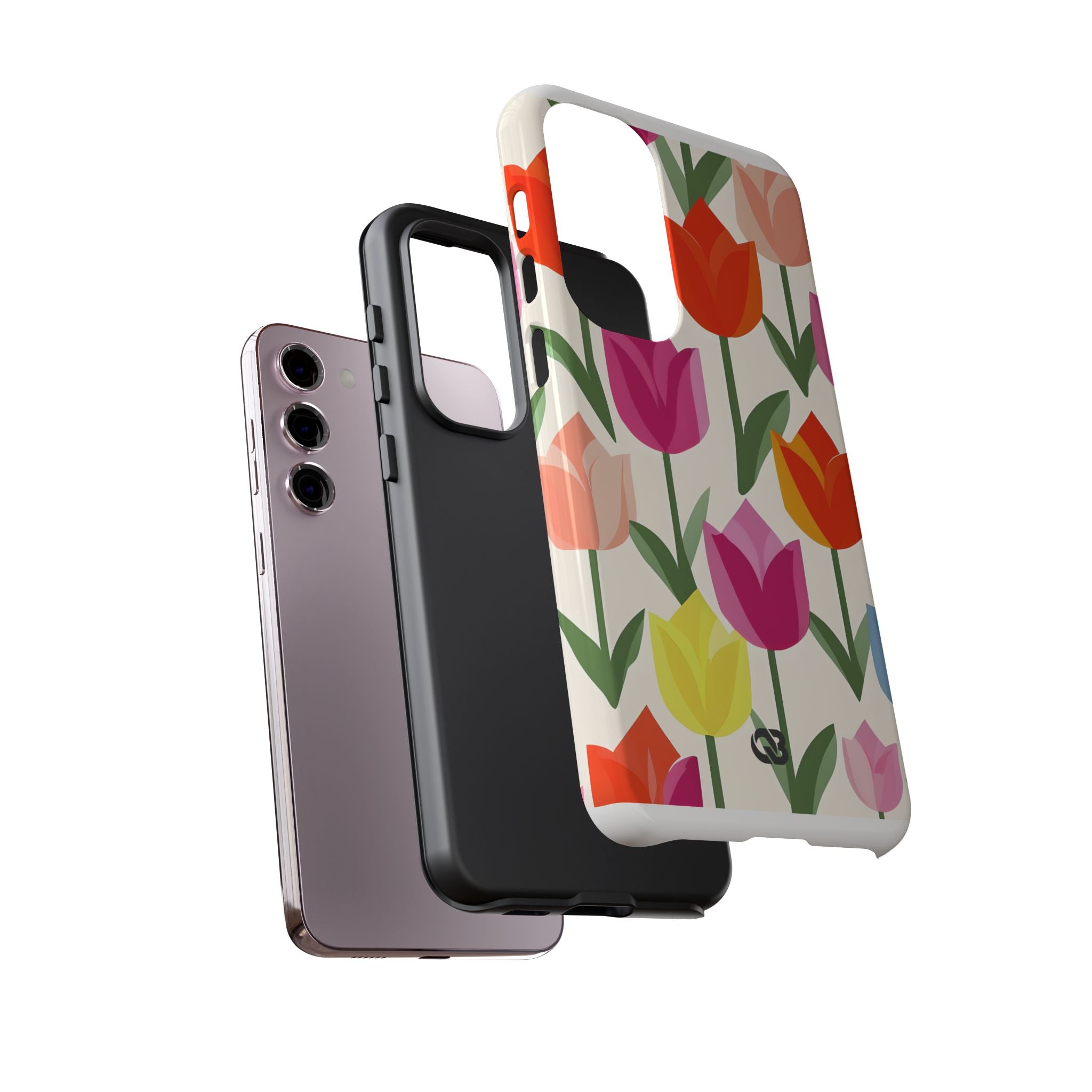 Vibrant Petal Grid · Tough Capa para Samsung