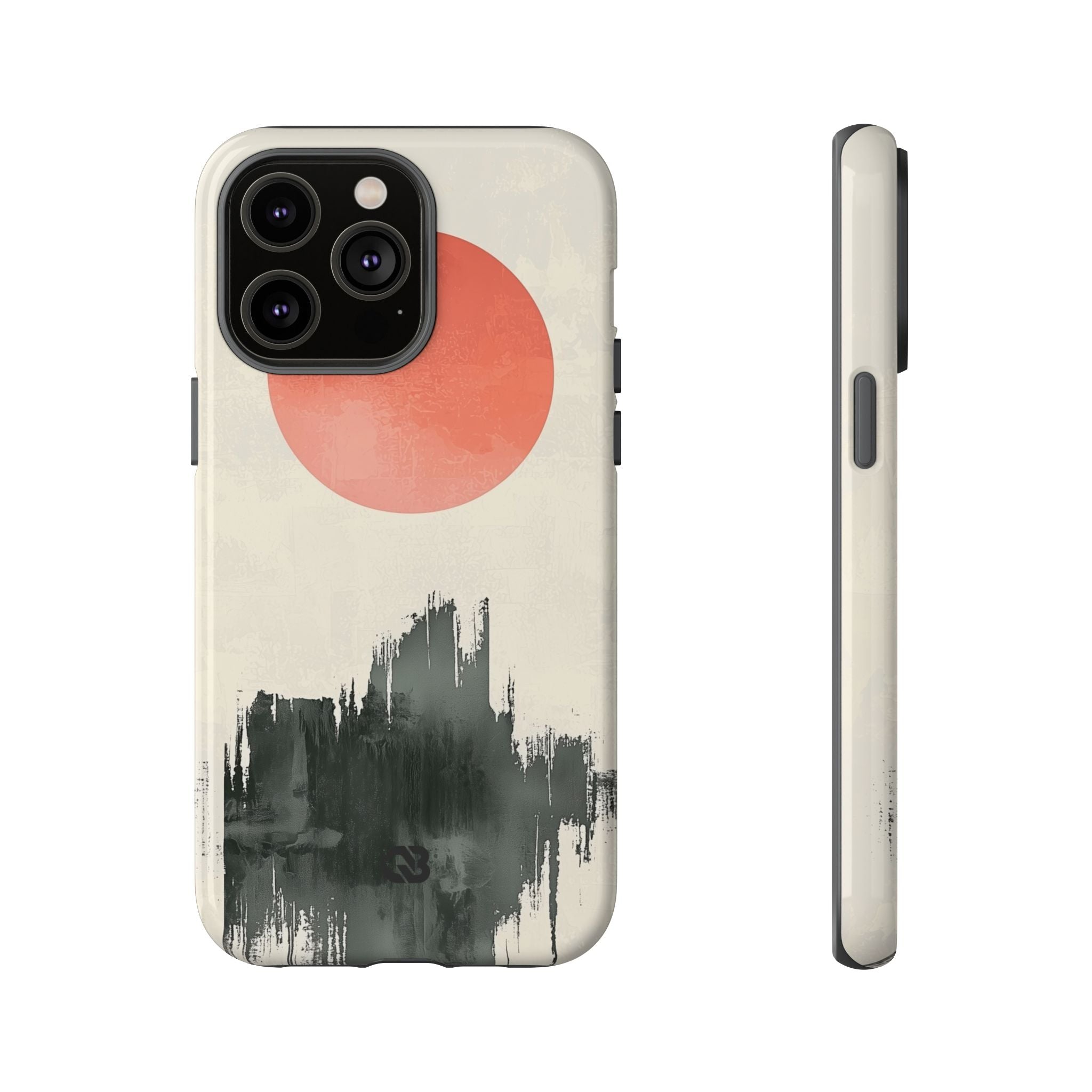 Crimson Sun Strokes · Coque de téléphone Tough pour iPhone