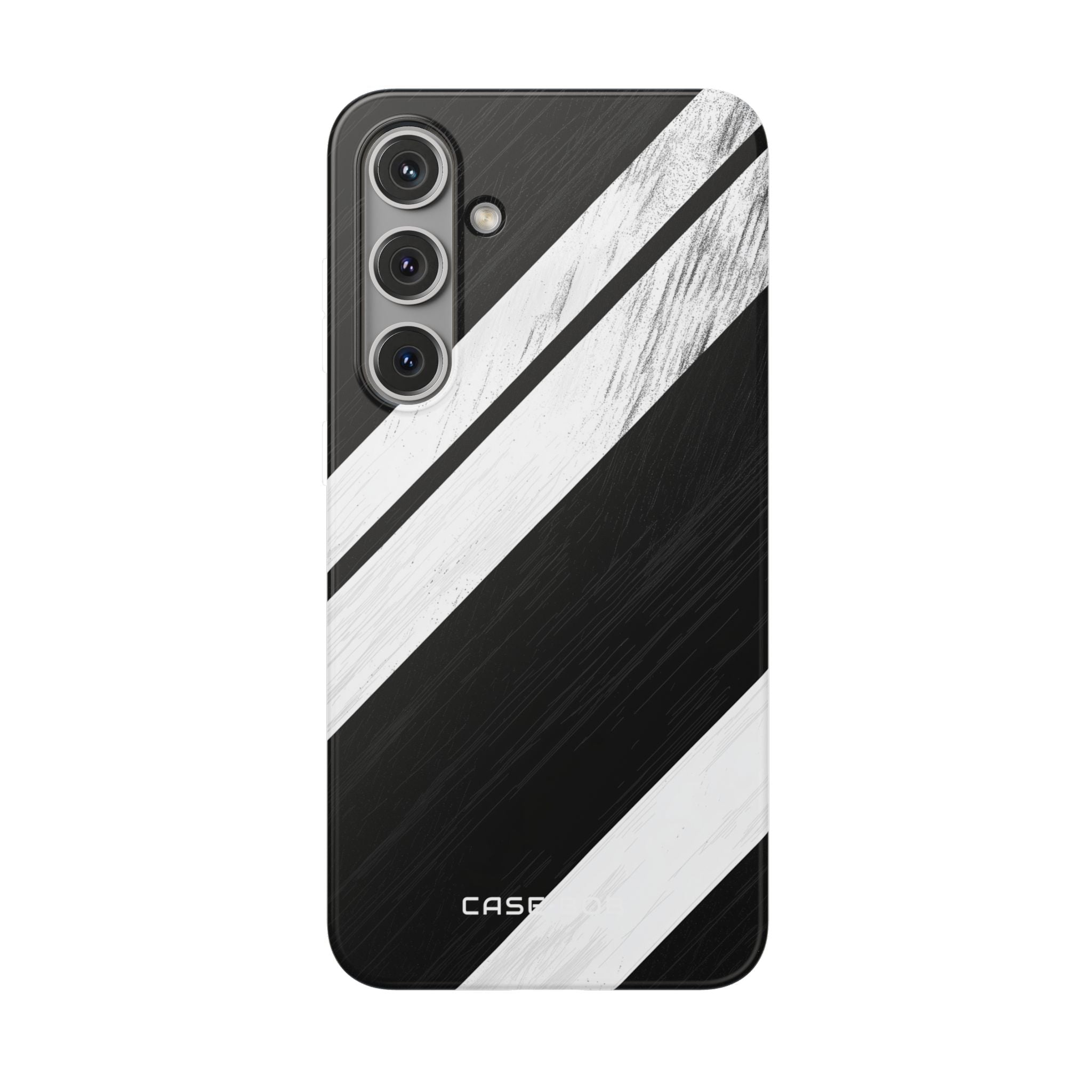 Distressed Stripe Motion Samsung S24 Plus Case - Soft