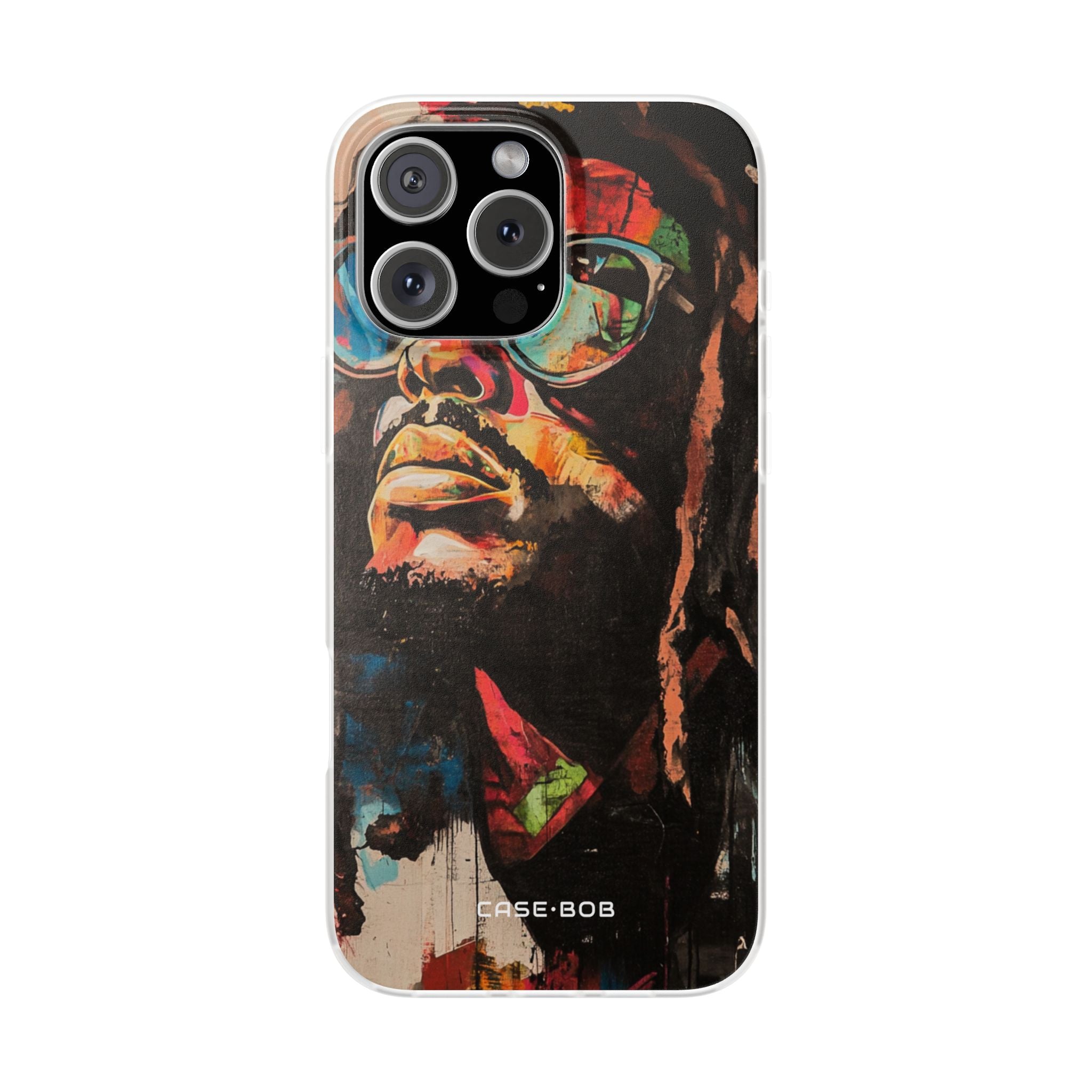 Aurinkolasispektri iPhone 16 Pro Max -pehmeä suojakotelo