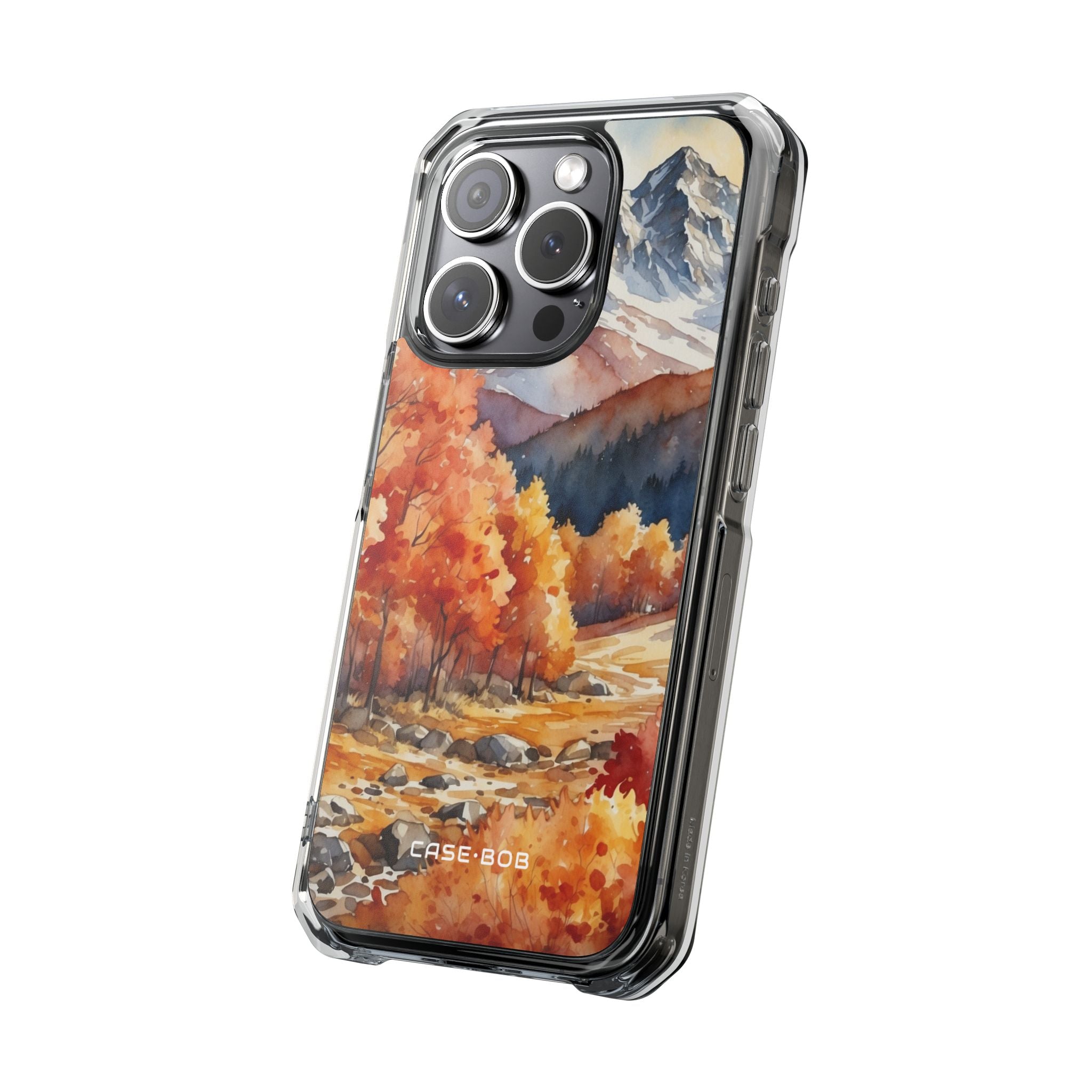 Schneebedeckte Strahlkraft iPhone 15 Pro Case - Impact