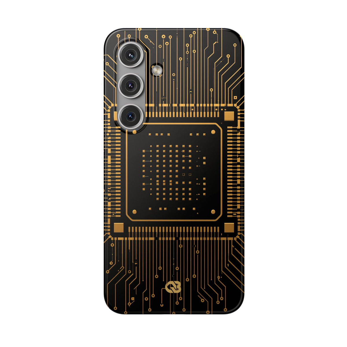 Gold Lite Phone Case for Samsung - Cyber Gold Processor