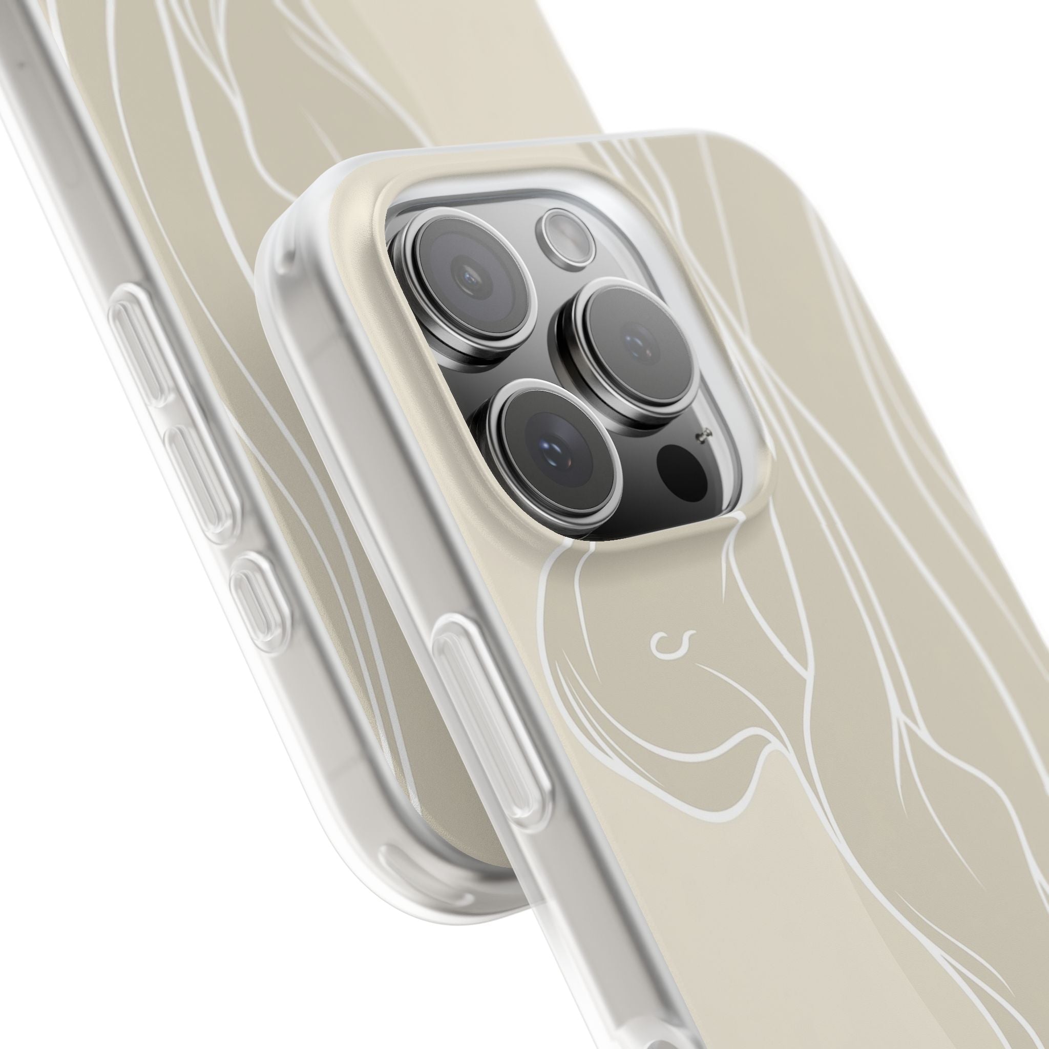 Ethereal Sand Silhouette · Soft Coque de téléphone pour iPhone