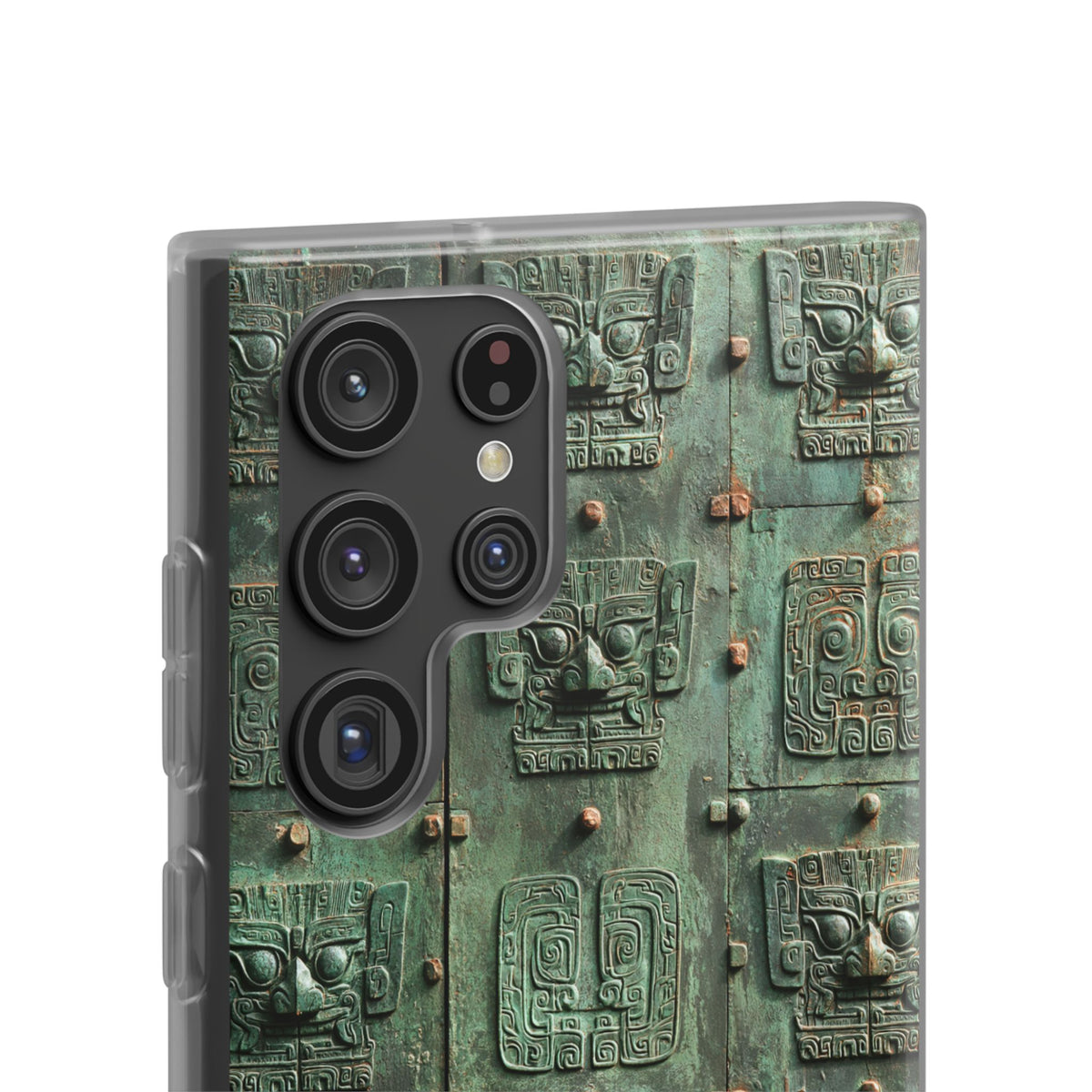 Dynastic Bronze Relief · Lite Phone Case for Samsung · Green