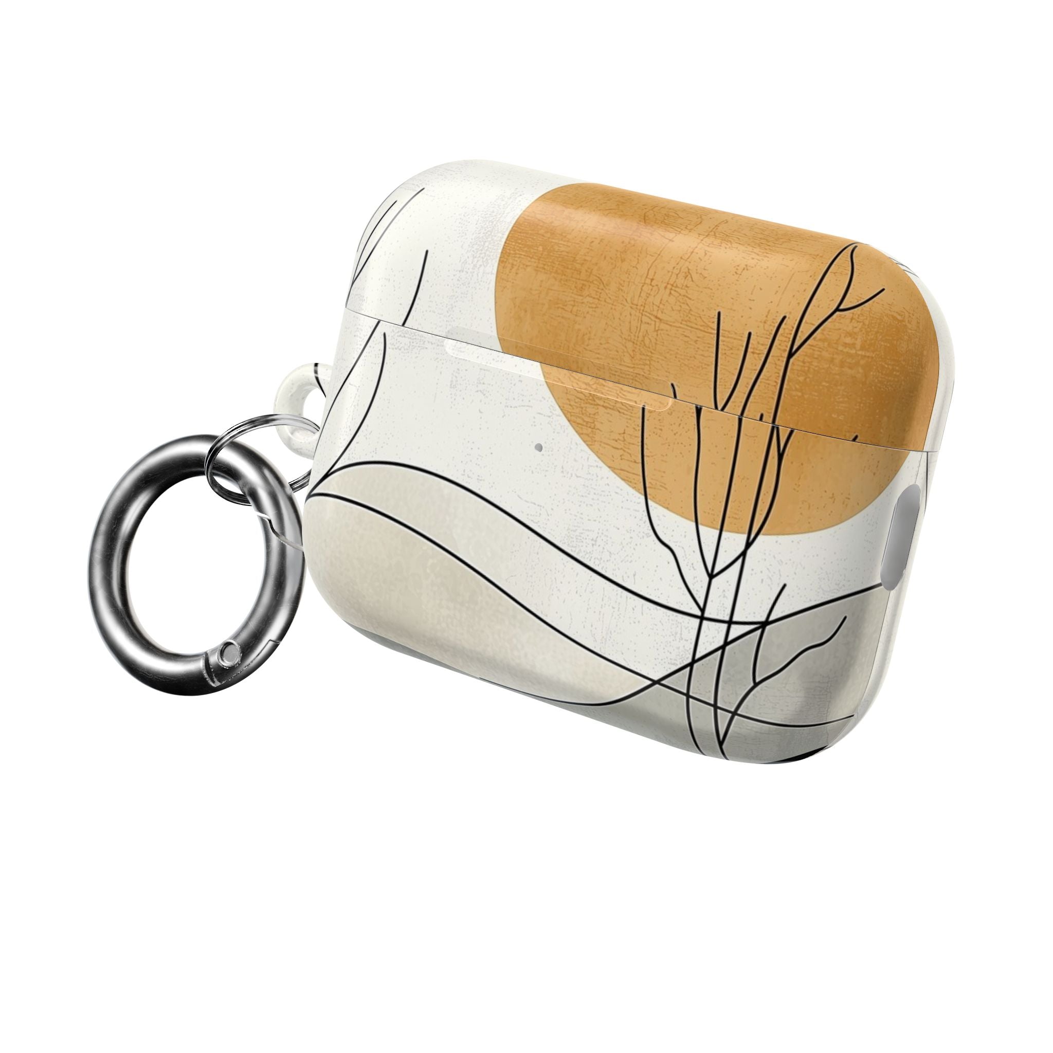 Orange Eclipse Trees - AirPods Case