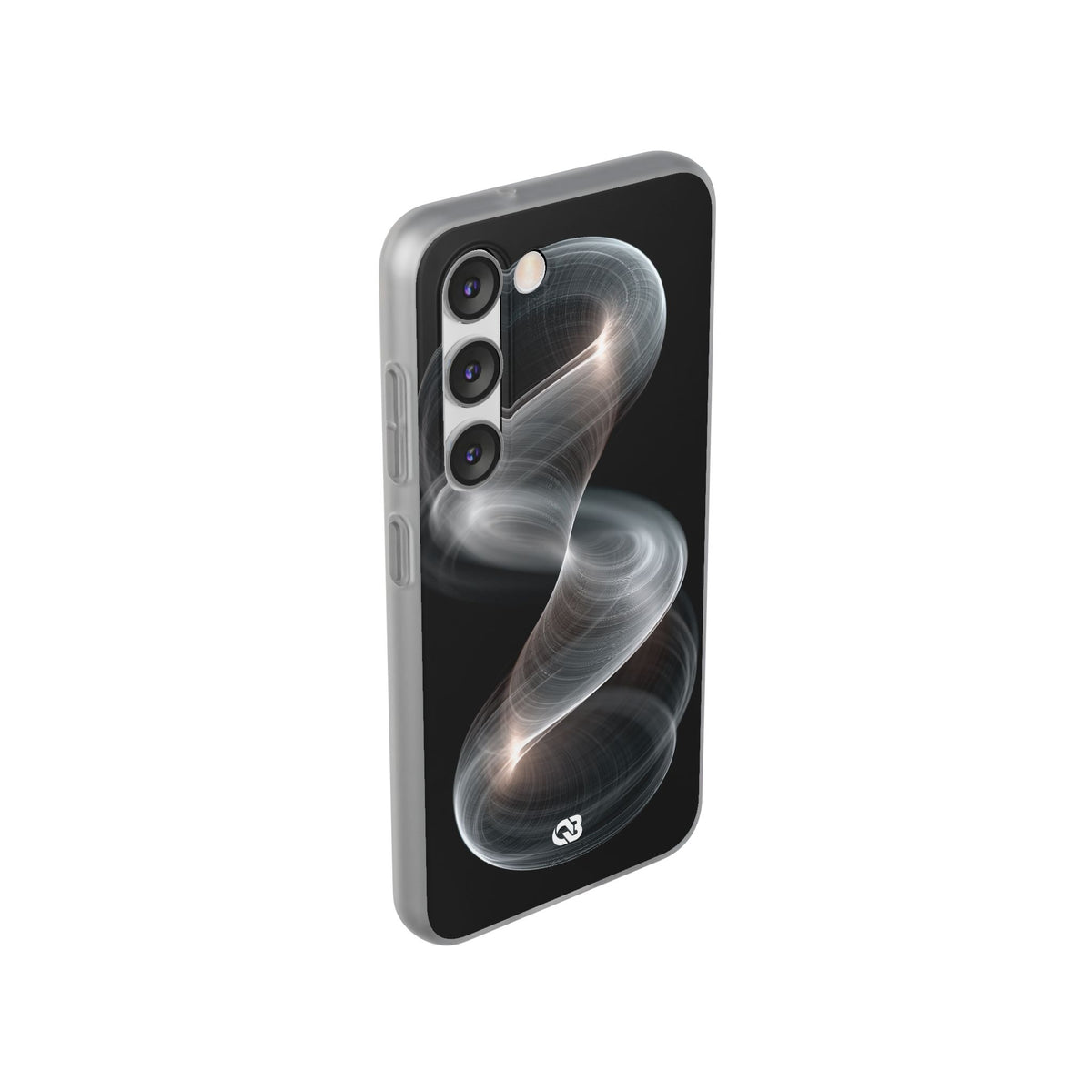 Luminous Vortex · Lite Phone Case for Samsung · Black