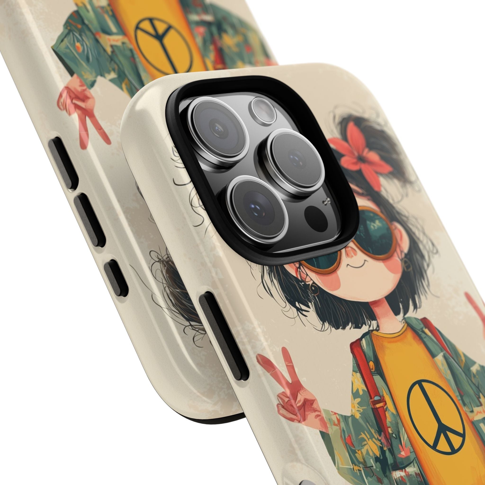 Peace Vibe iPhone 16 Pro Case - Tough