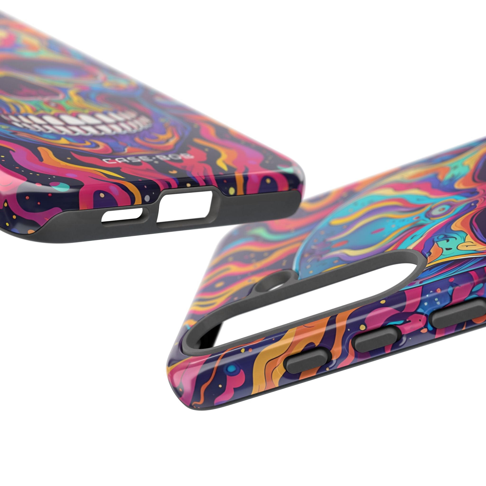 Flaming Skull Samsung S25 Plus - Tough suojakotelo