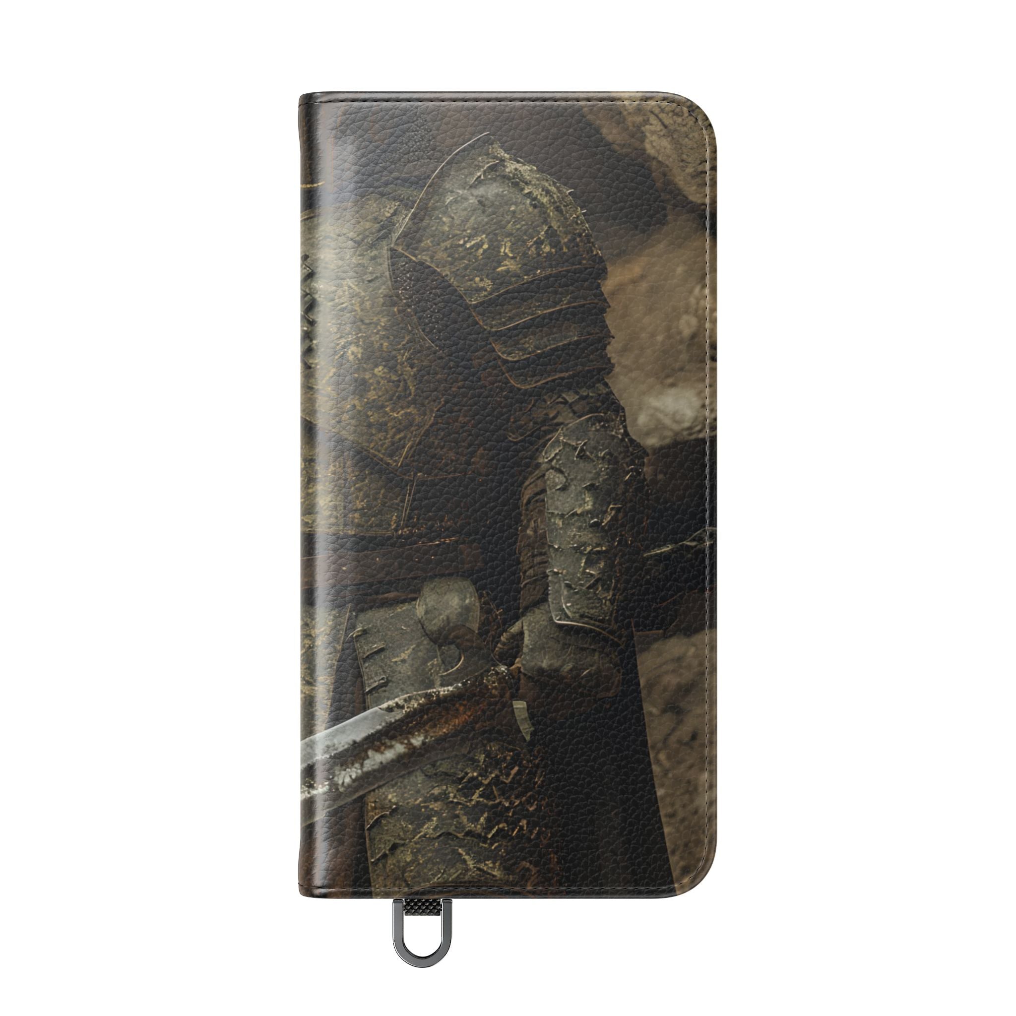 Horned Warrior Flame - Samsung S25 Case - Wallet