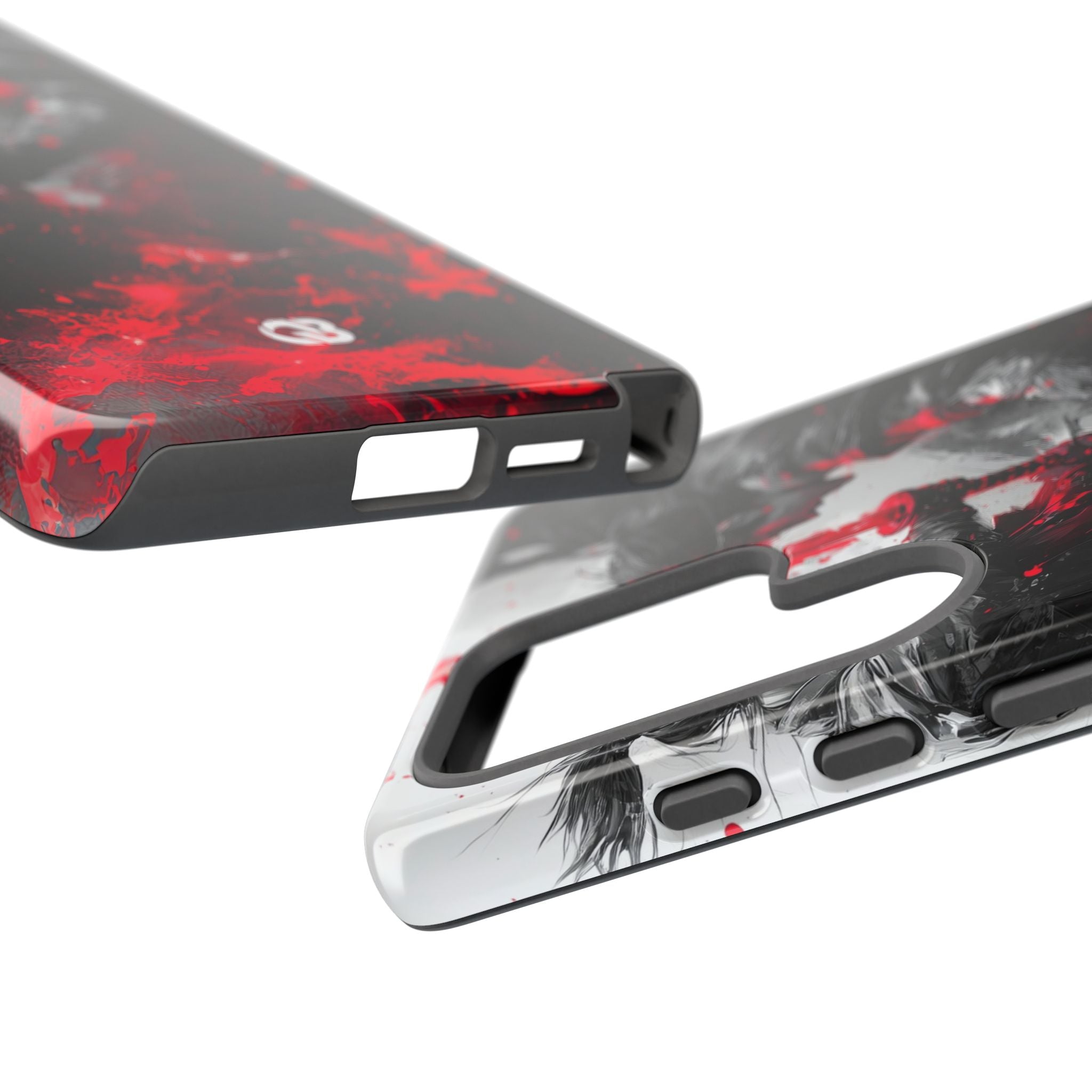 Shattered Crimson Duel · Tough Phone Case for Samsung