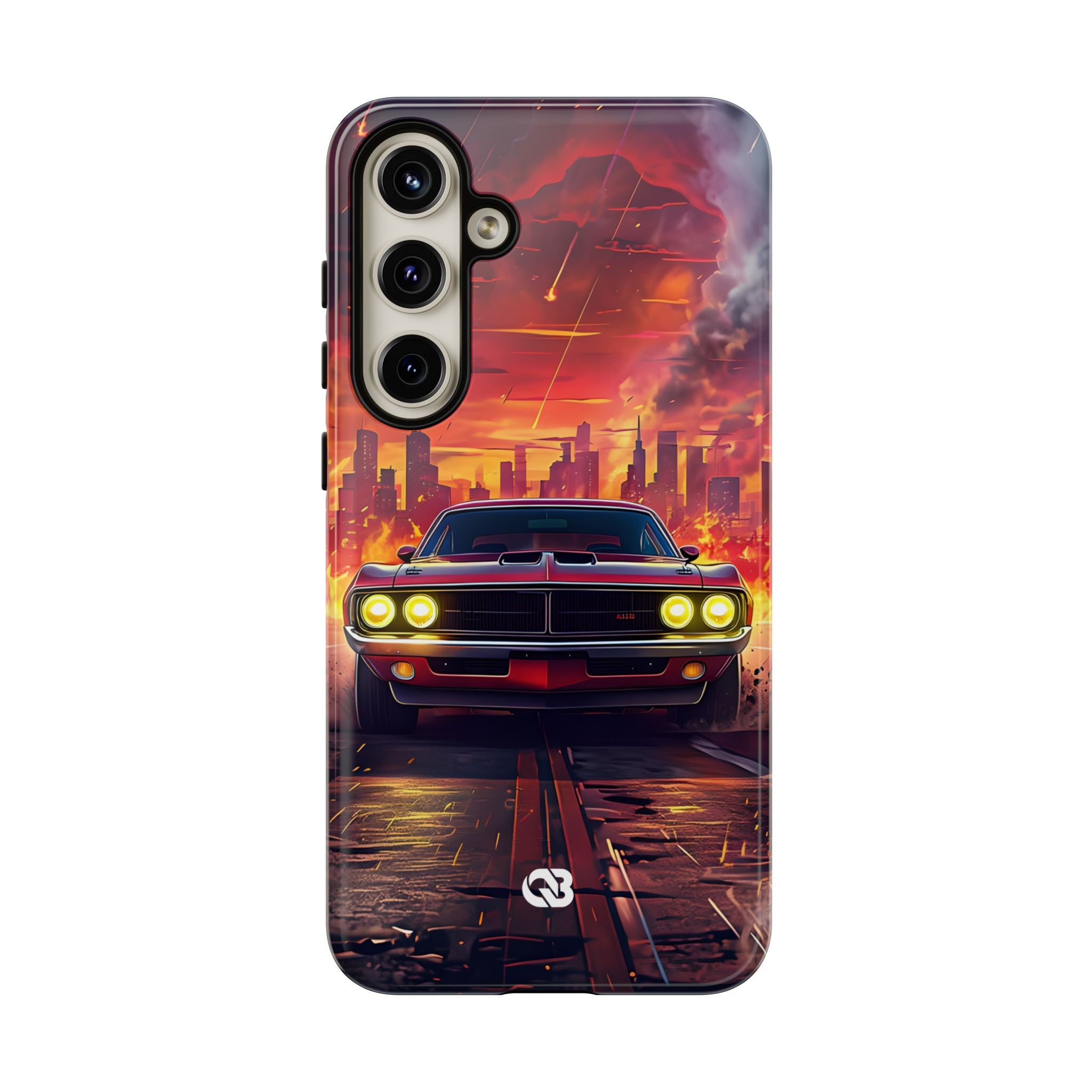 Inferno City Run · Tough Coque de téléphone pour Samsung