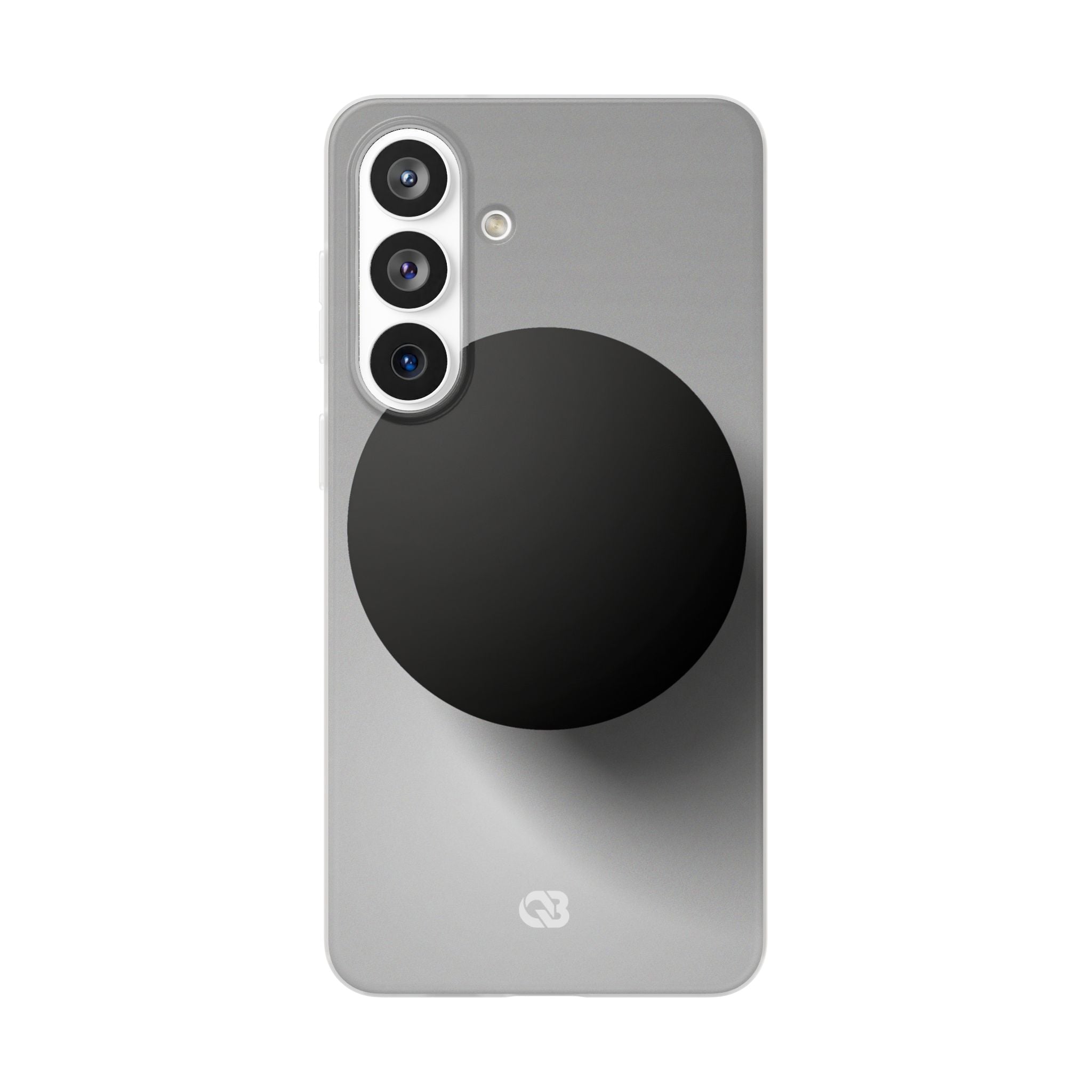 Grey Lite Phone Case for Samsung - Matte Onyx Sphere