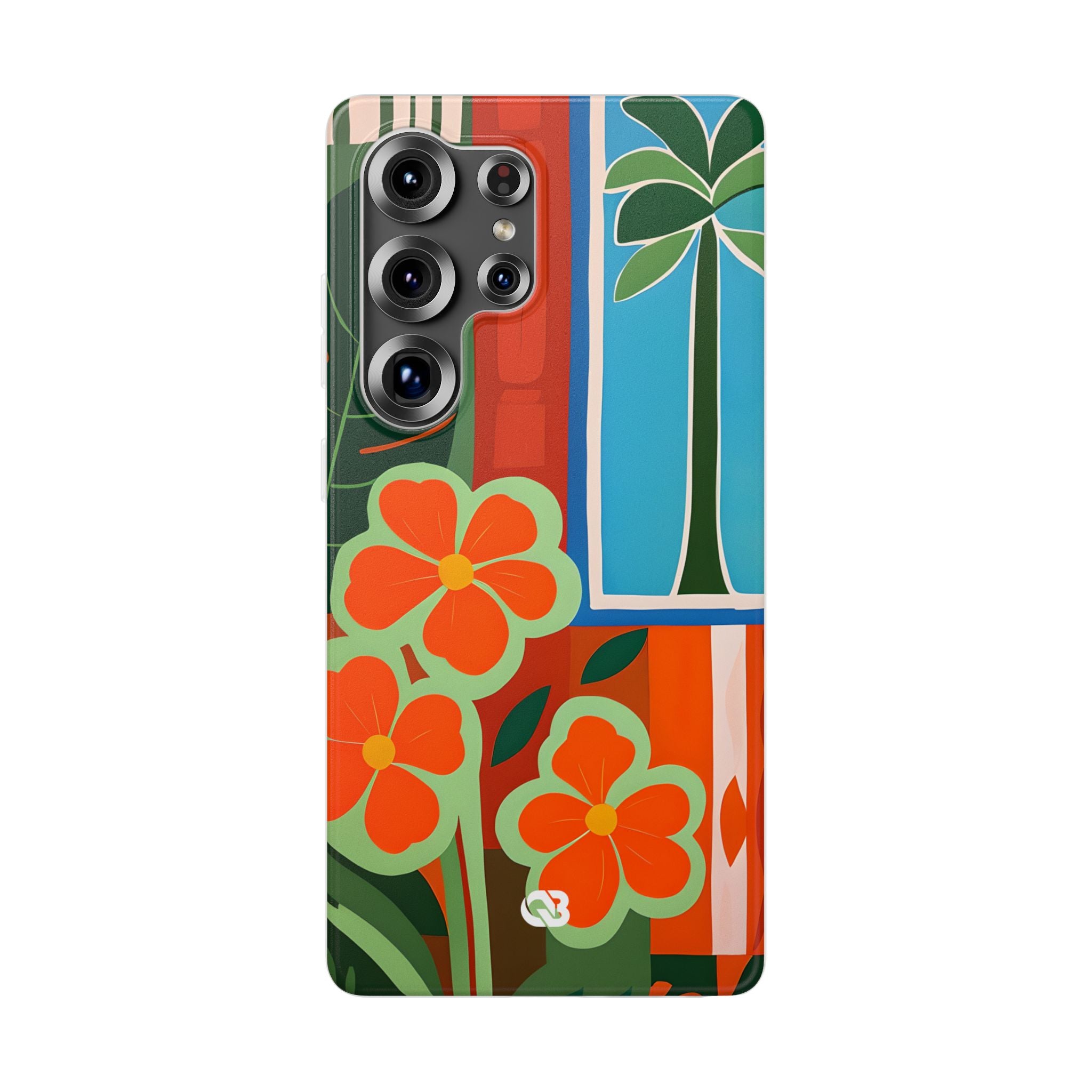 Vivid Jungle Collage · Soft Phone Case for Samsung