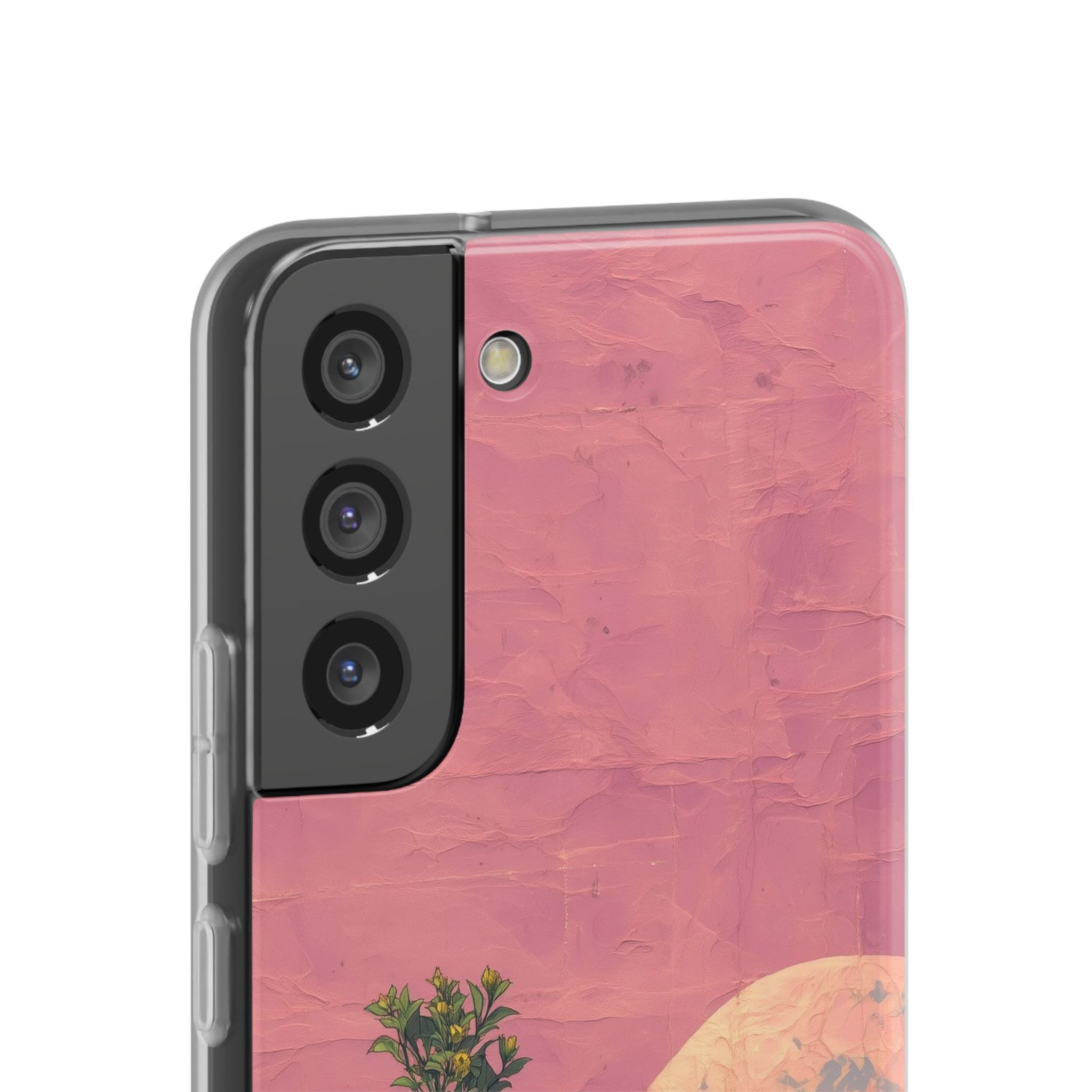 Lunar Pastel Bloom · Soft Phone Case for Samsung