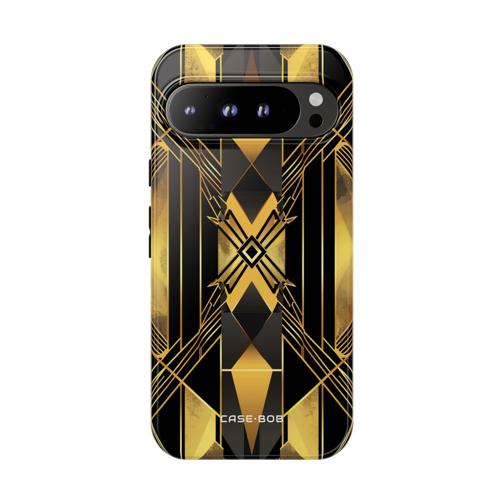 Golden Diamond Radiance Google Pixel 9 Pro XL Case - Tough