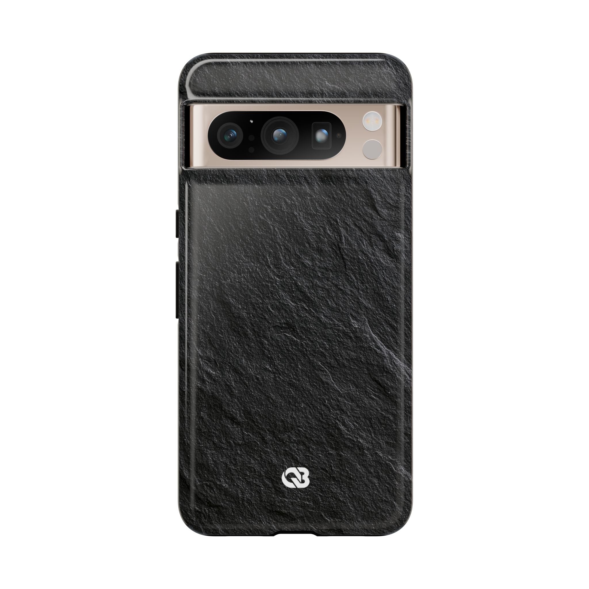 Black Tough Phone Case for Google Pixel - Raw Obsidian Slate