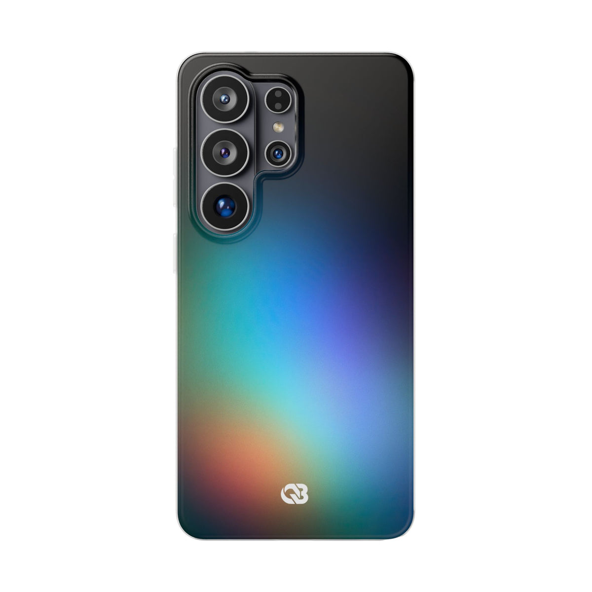 Black Lite Phone Case for Samsung - Electric Prism Grain