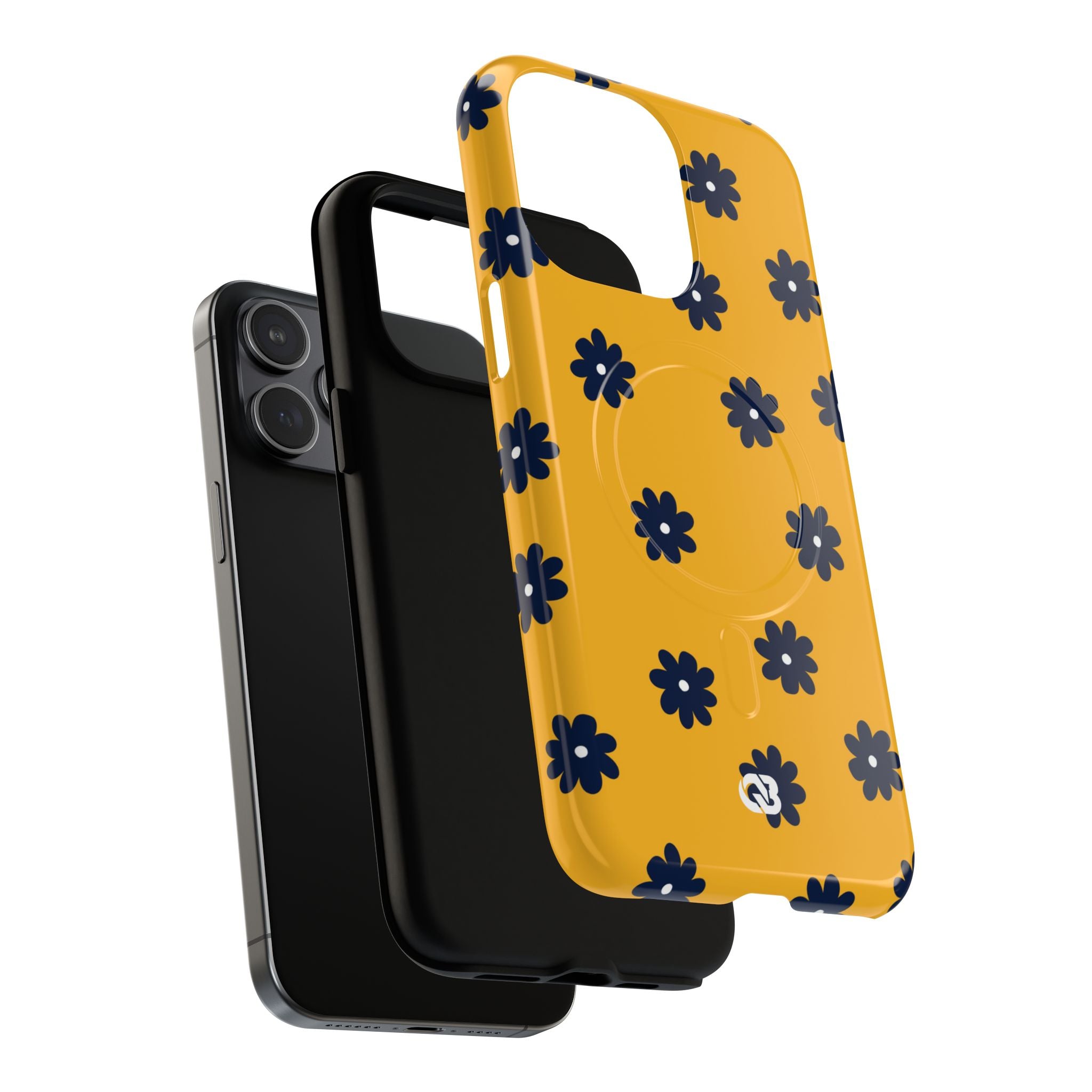 Navy Daisy Mustard · Tough+ Phone Case for iPhone · Magsafe