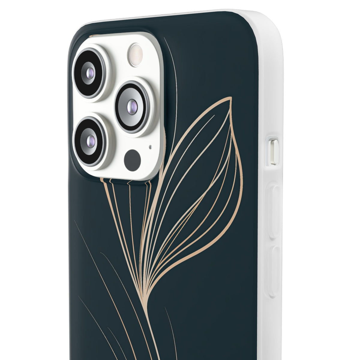 Botanical Contour · Lite Phone Case for iPhone · Teal