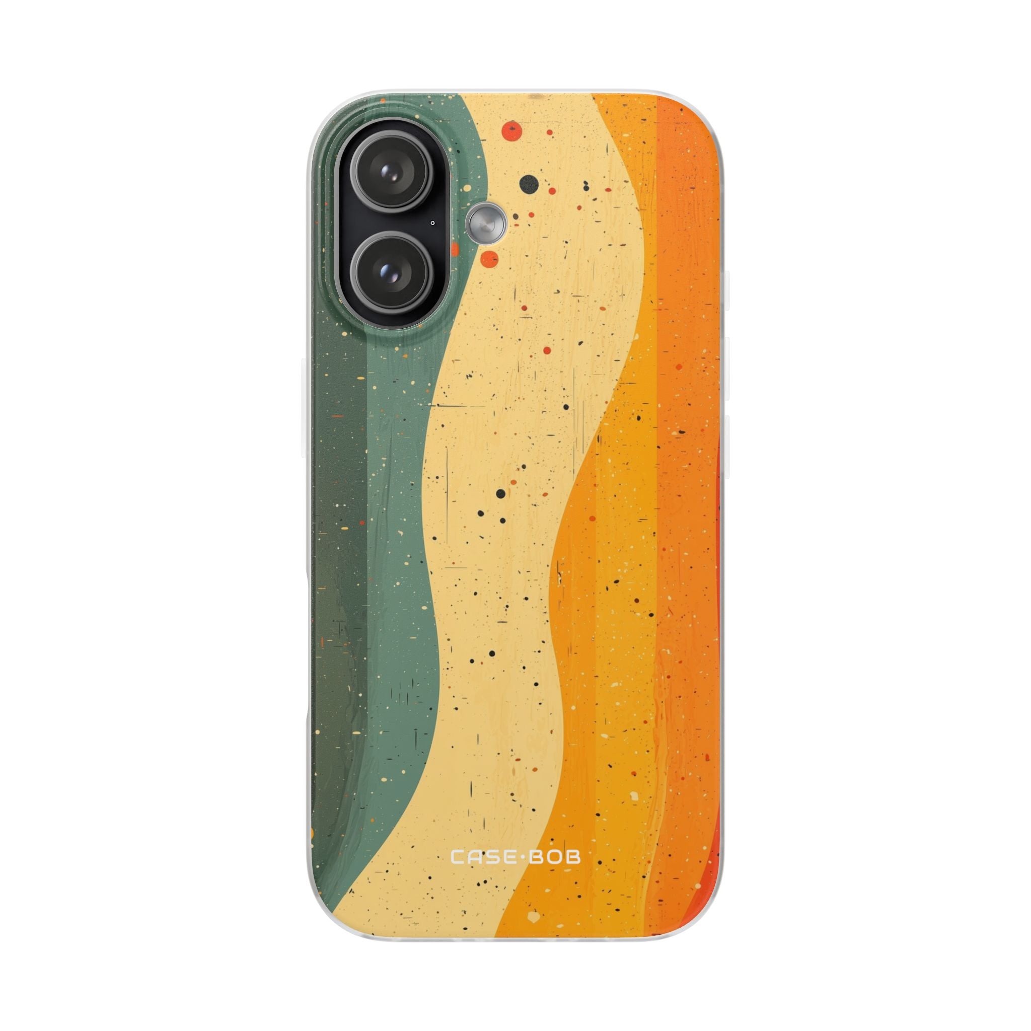 Wavy Forest Veil iPhone 17 Case - Soft - CASE•BOB