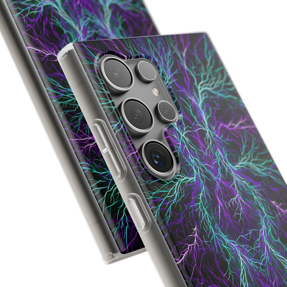 Electric Plasma Arbor · Lite Phone Case for Samsung · Purple