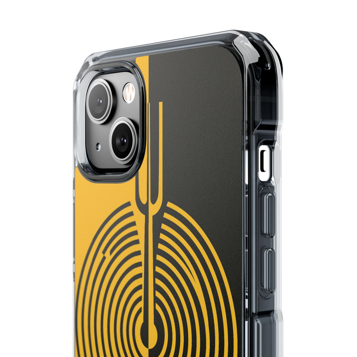 Yellow Impact MagSafe Phone Case for iPhone - Voltage Sector Pulse