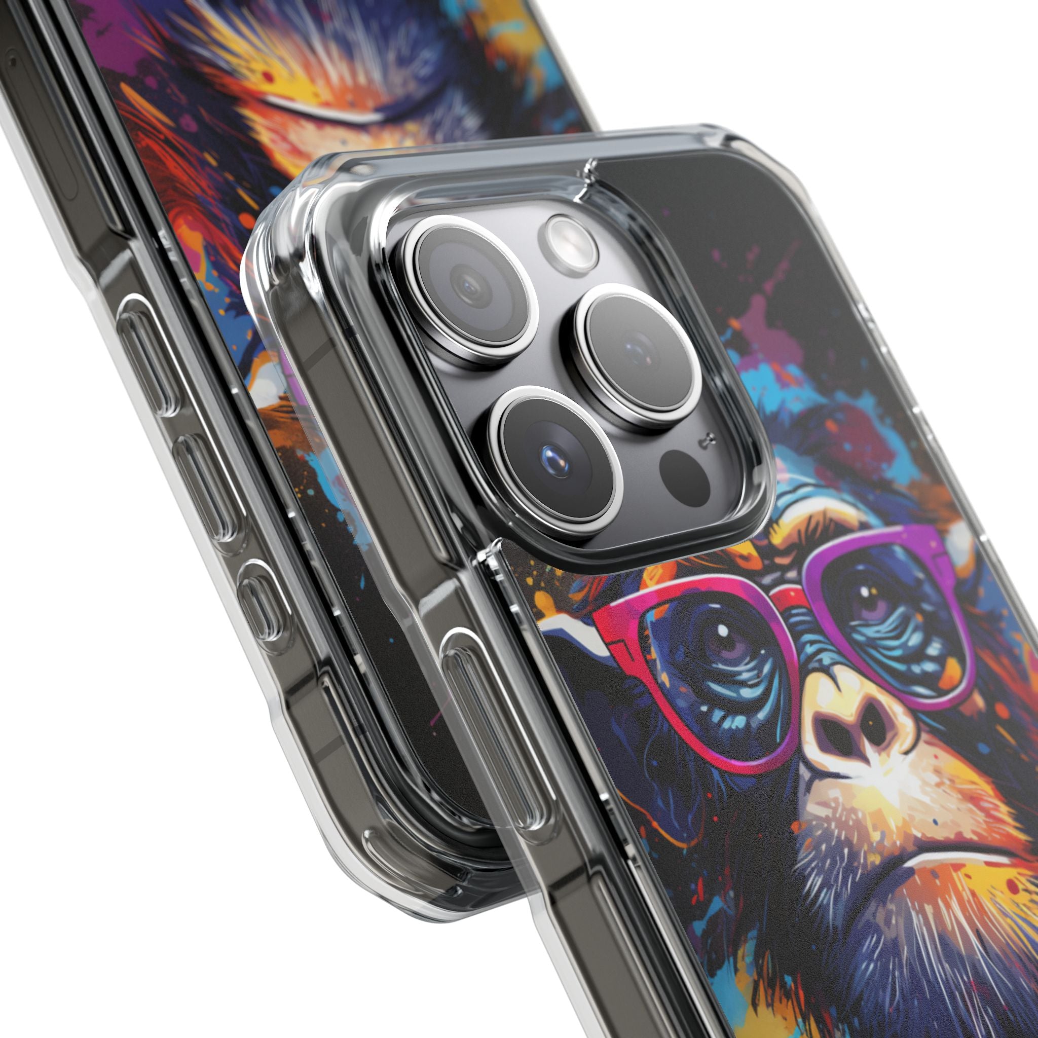 Neon Splatter Primate · Impact Magsafe