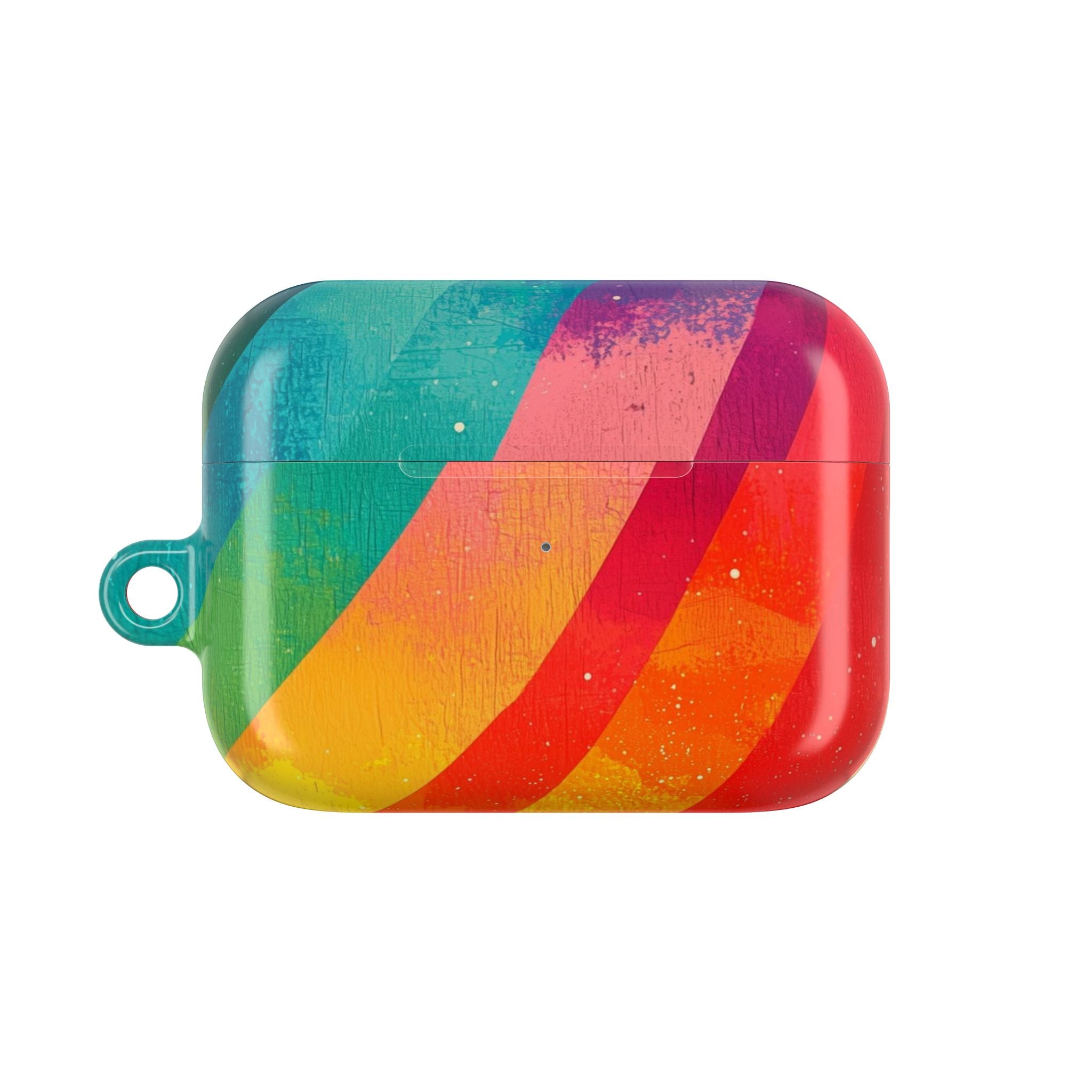 Curved Rainbow Breeze - AirPods Case