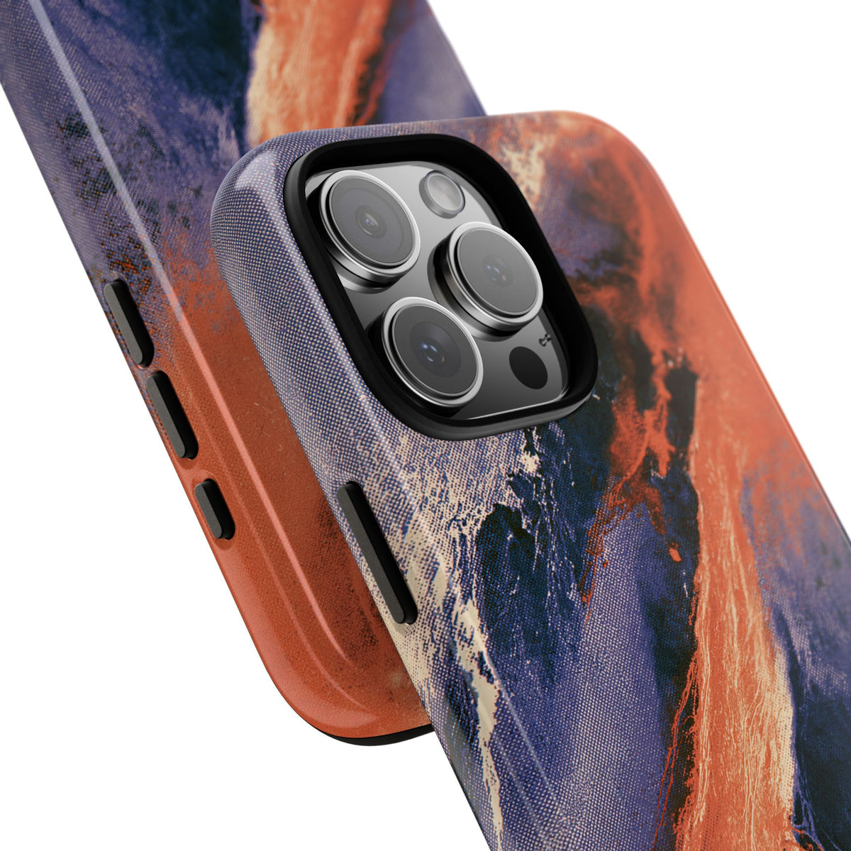 Solar Aura Drift · Tough Phone Case for iPhone · Orange