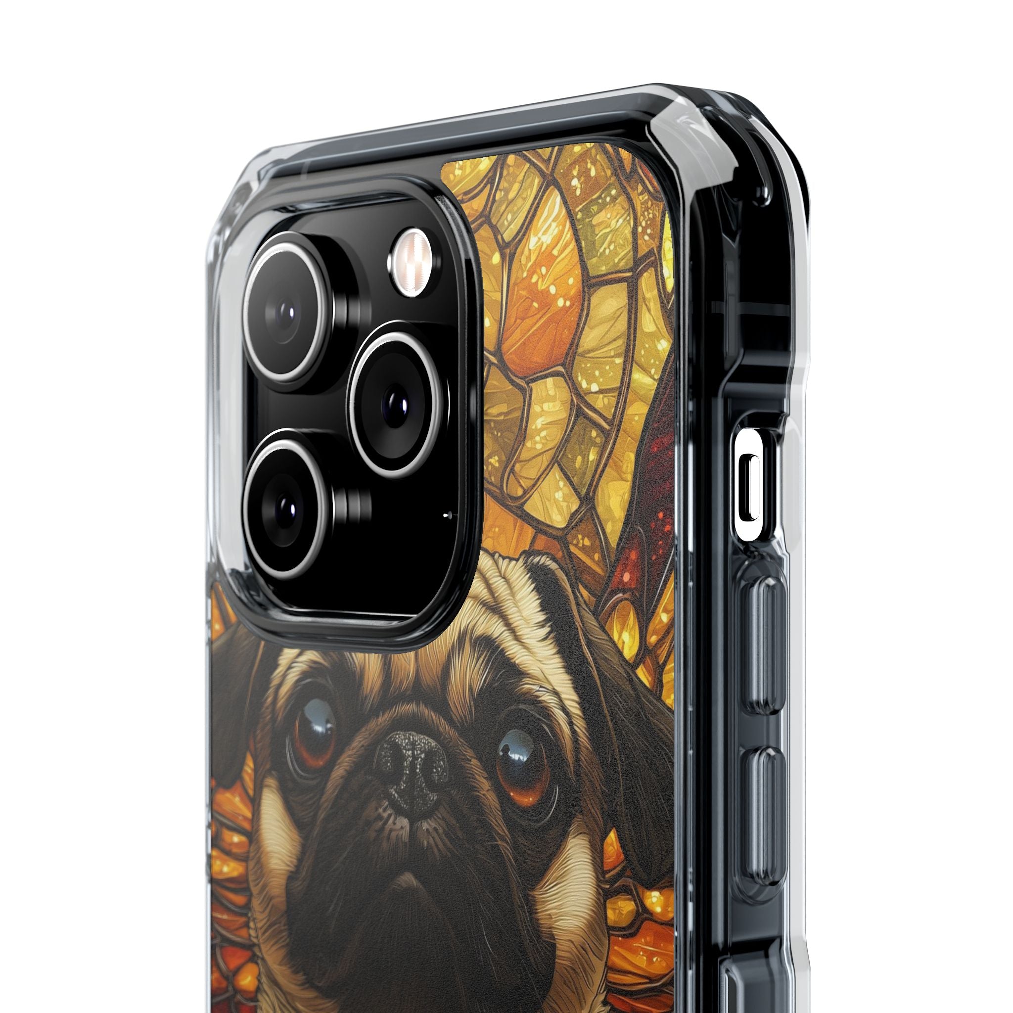 Amber Pug Divinity · Impact Phone Case for iPhone · Magsafe
