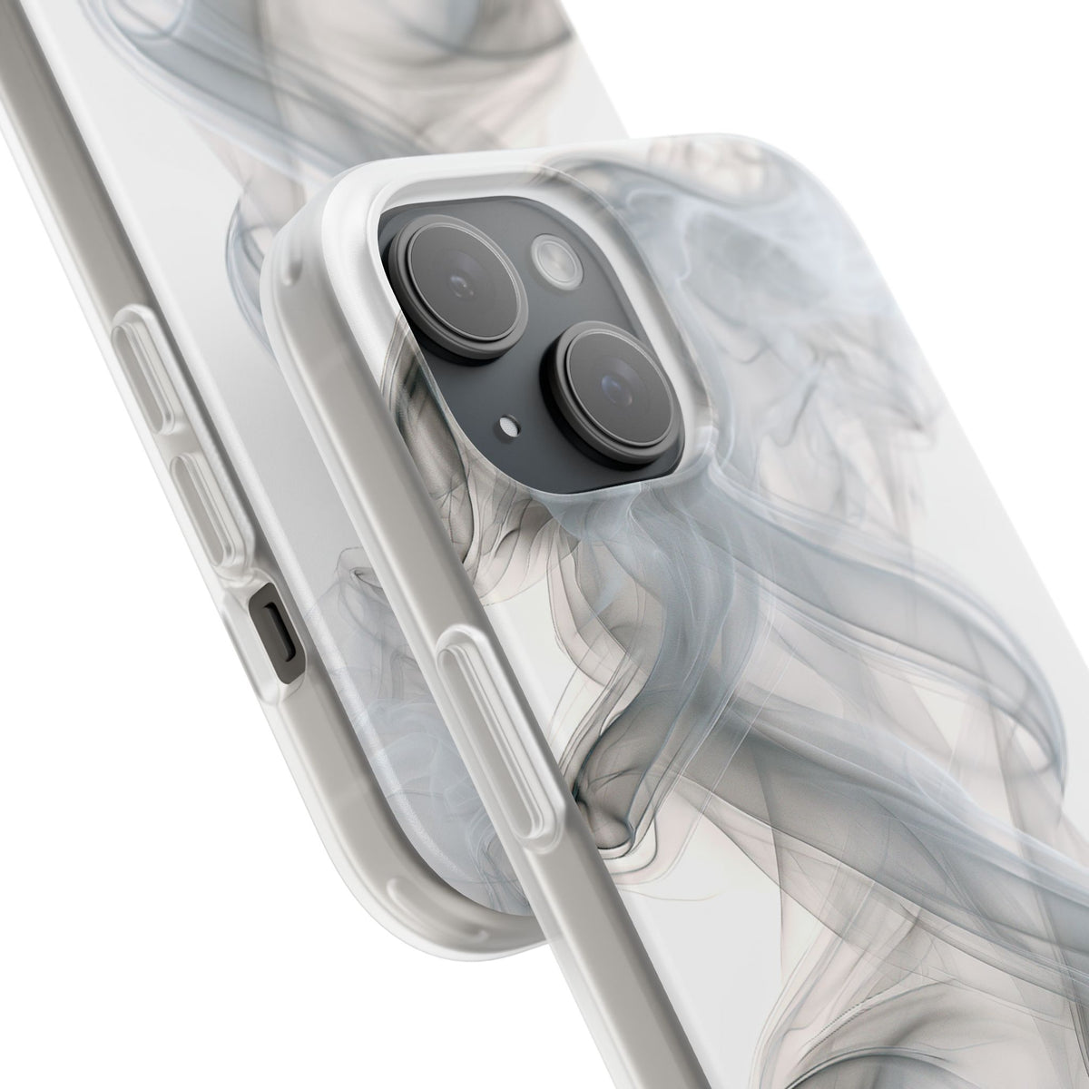 Vapor Noir · Lite Phone Case for iPhone · White