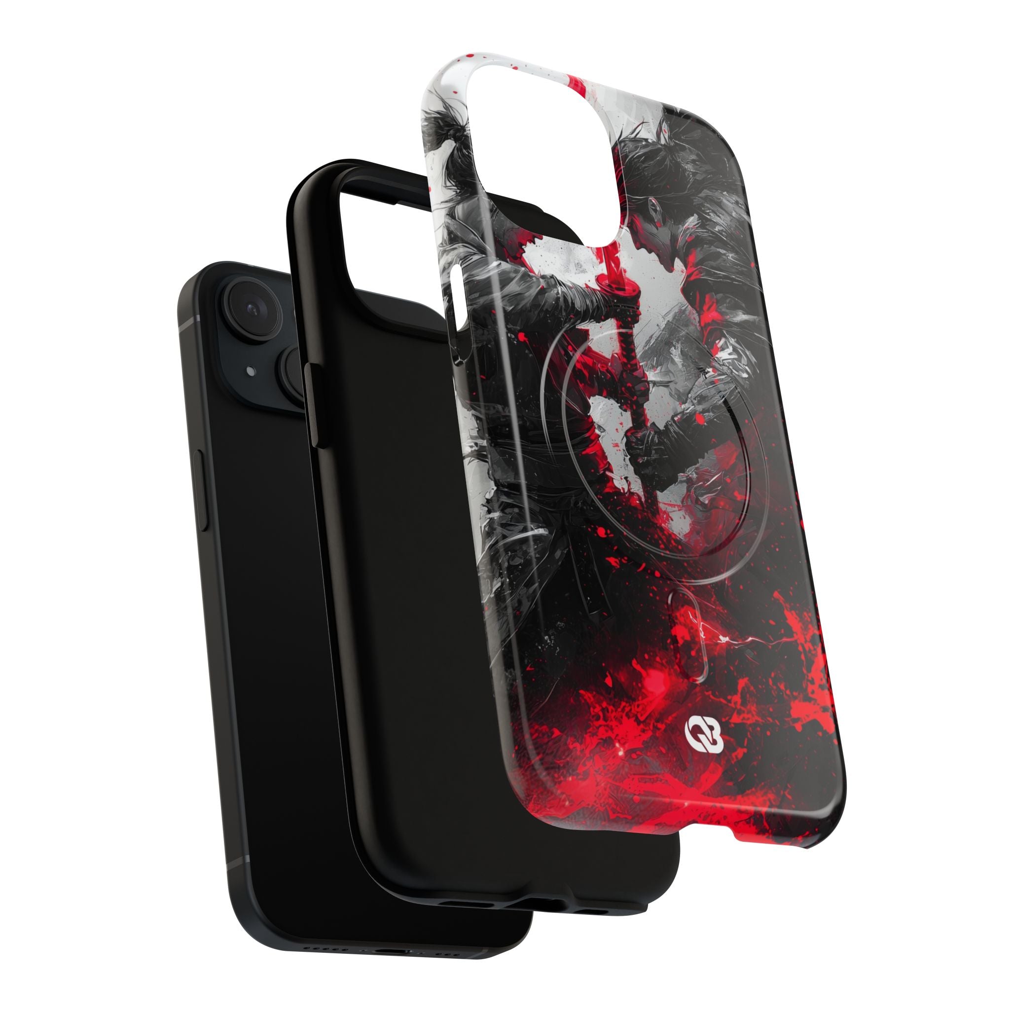 Shattered Crimson Duel · Tough+ Phone Case for iPhone · Magsafe