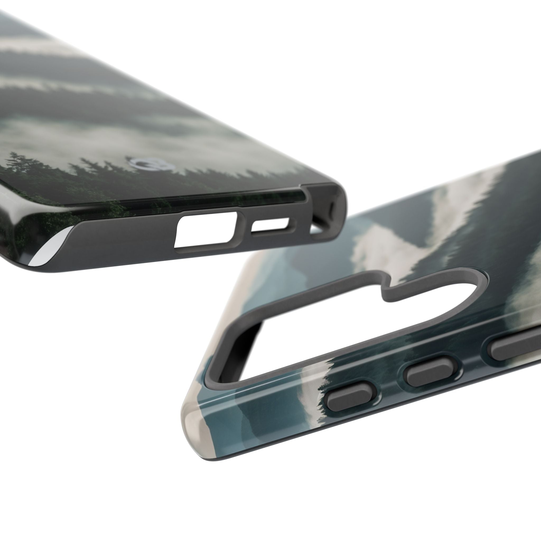 Misty Pine Peaks · Tough Phone Case for Samsung