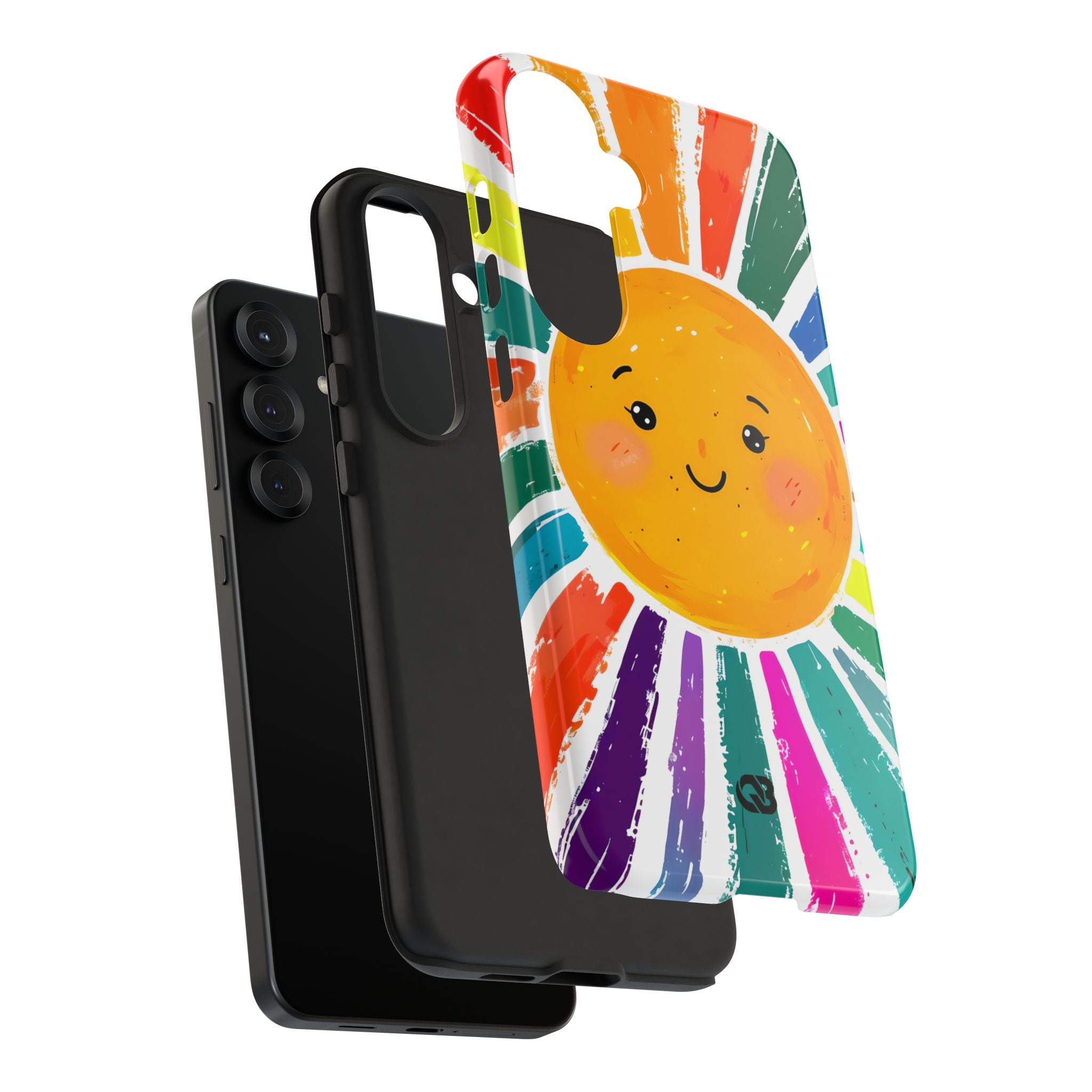 Vibrant Solar Smile · Tough Phone Case for Samsung