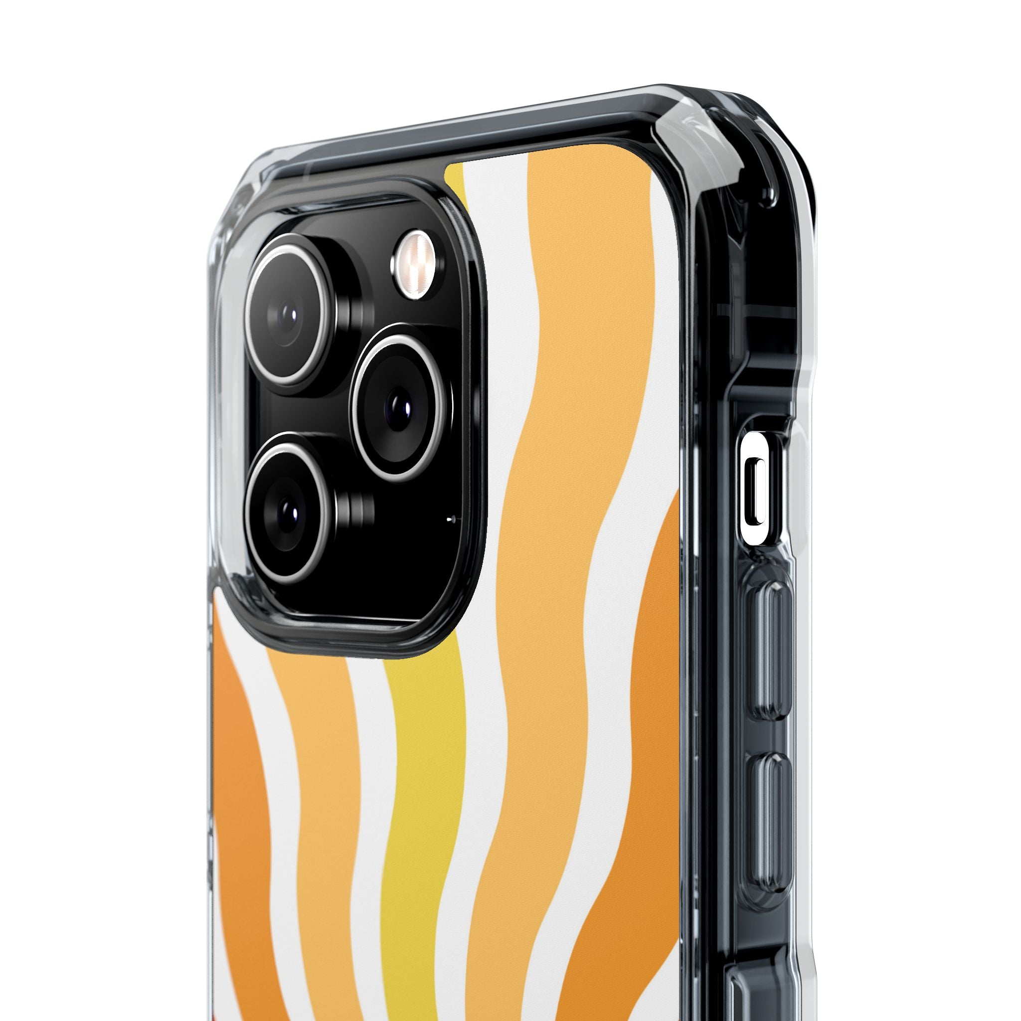 Amber Solar Waves · Impact Phone Case for iPhone · Magsafe