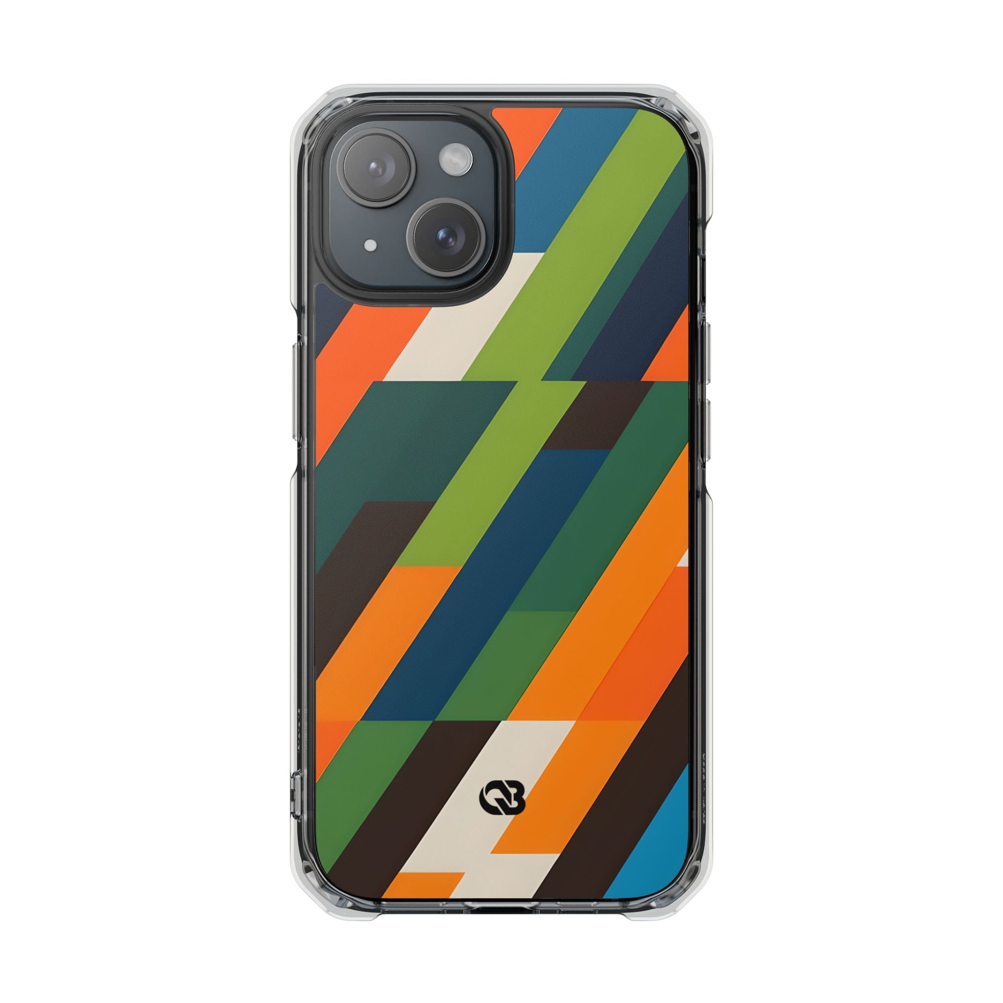 Angled Retro Mosaic · Impact Custodia per iPhone · Magsafe